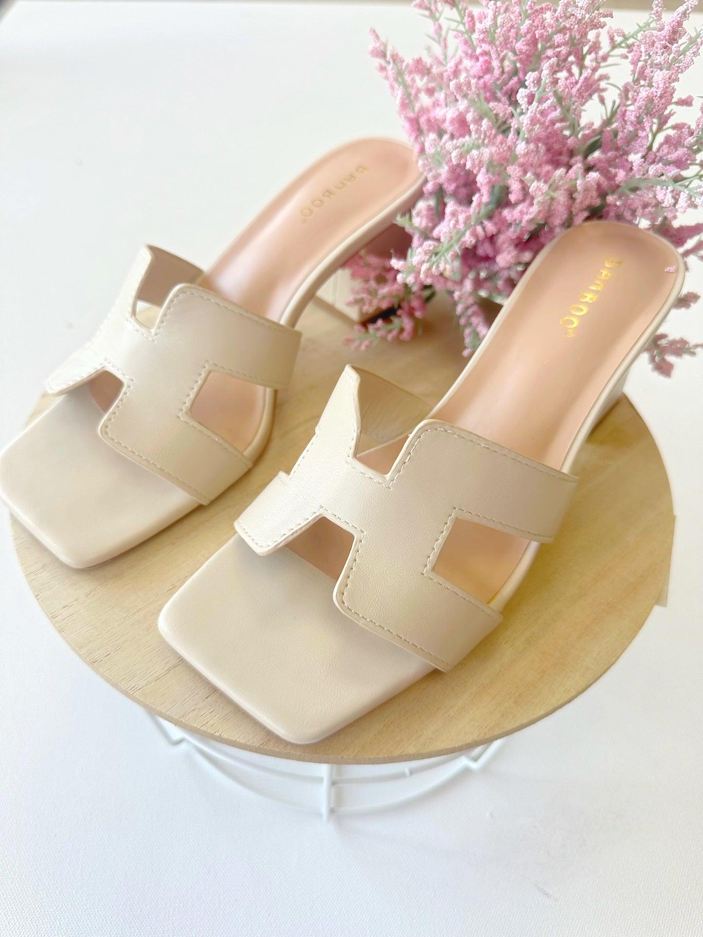 Bamboo Lasting Heels