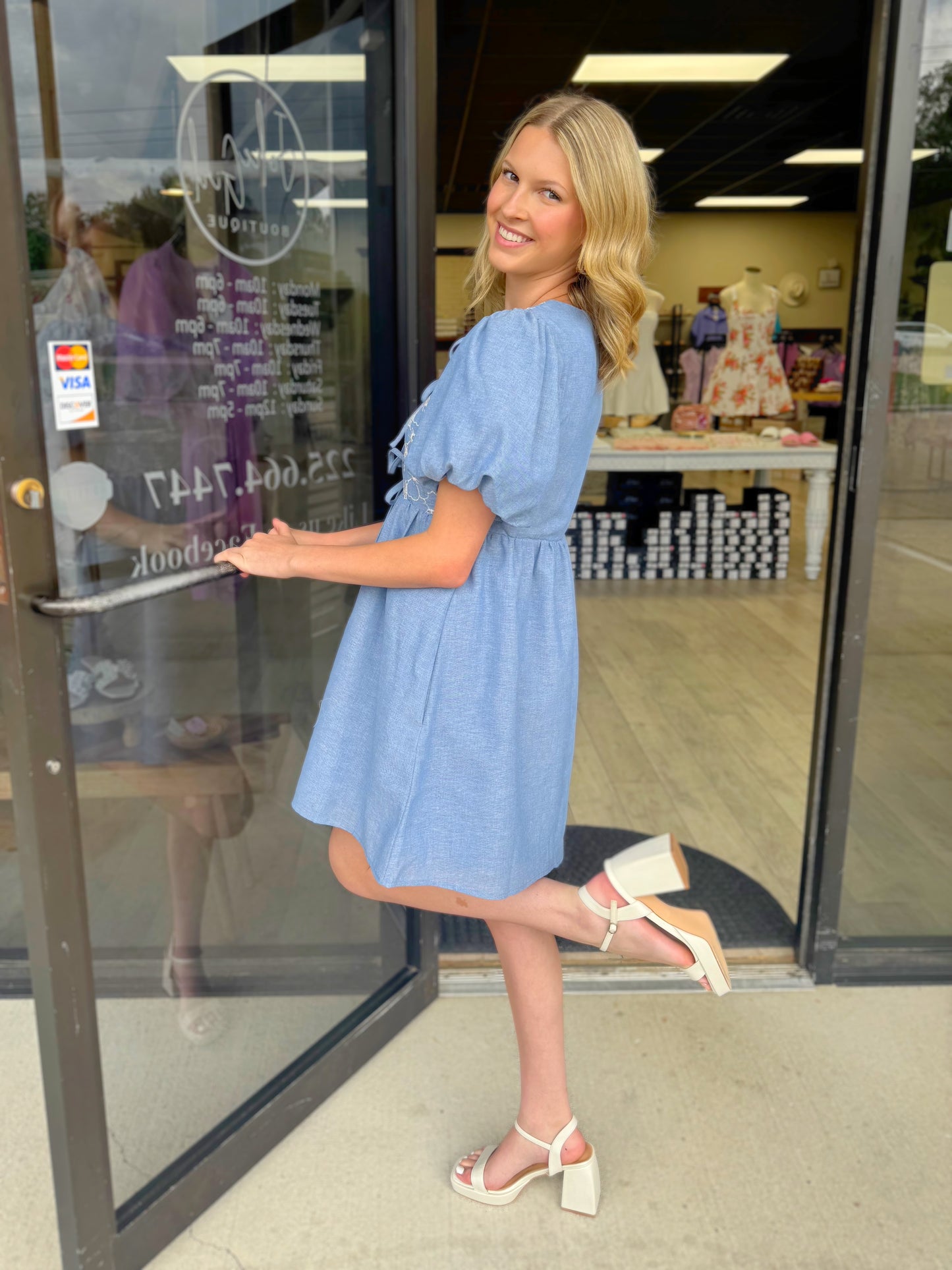 Dandelion Denim Dress