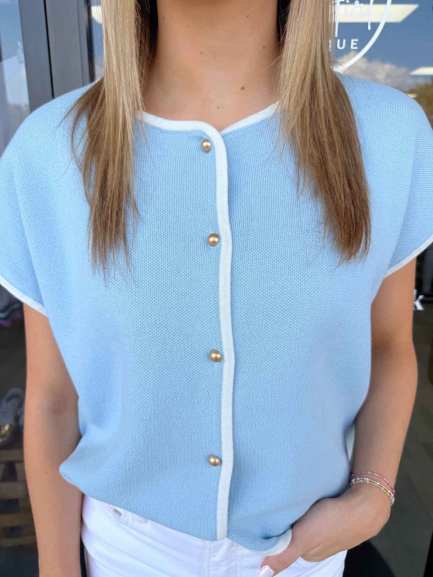 Large - Best in Buttons Vest
