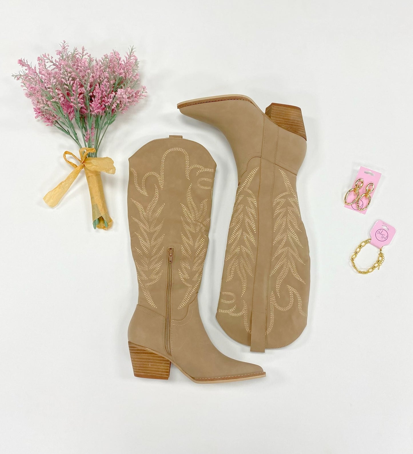 Samara Cedar Wood Boots