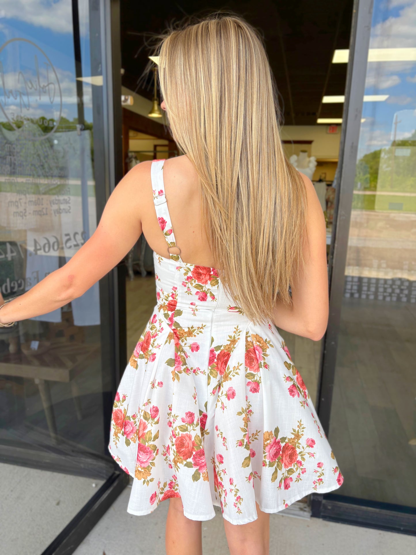 Peek a Bouquet Dress