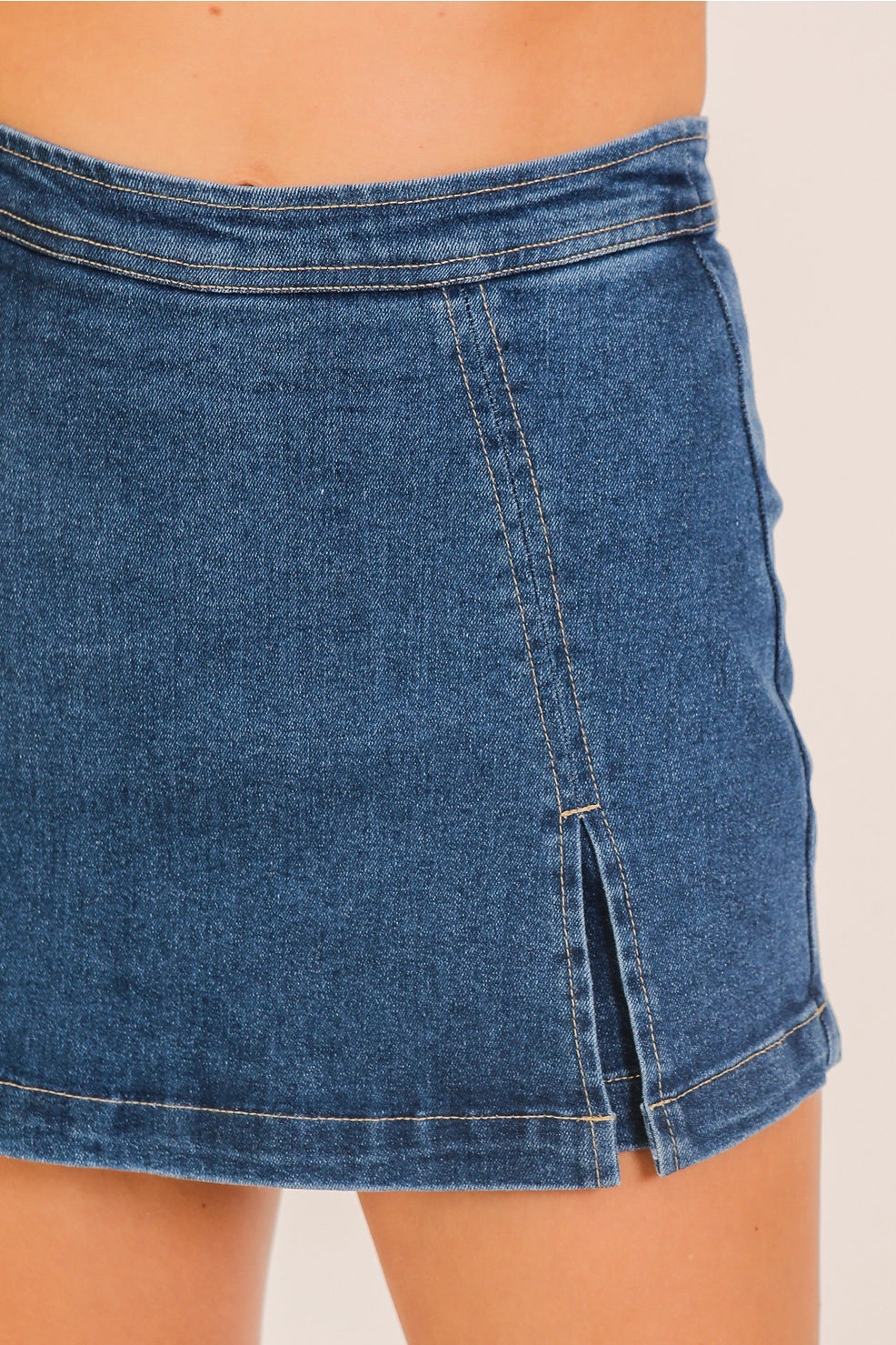 Daisy Denim Skort