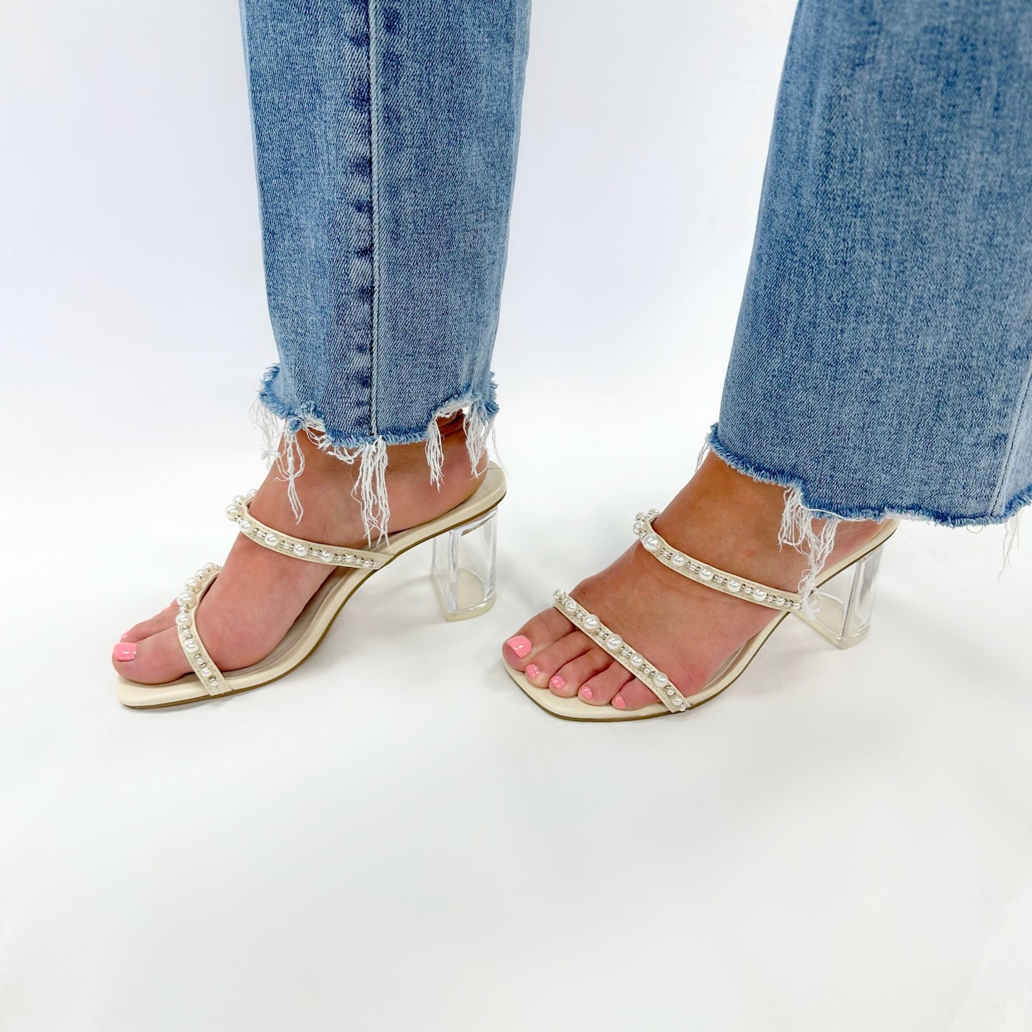 Oasis Mae Beige Heels