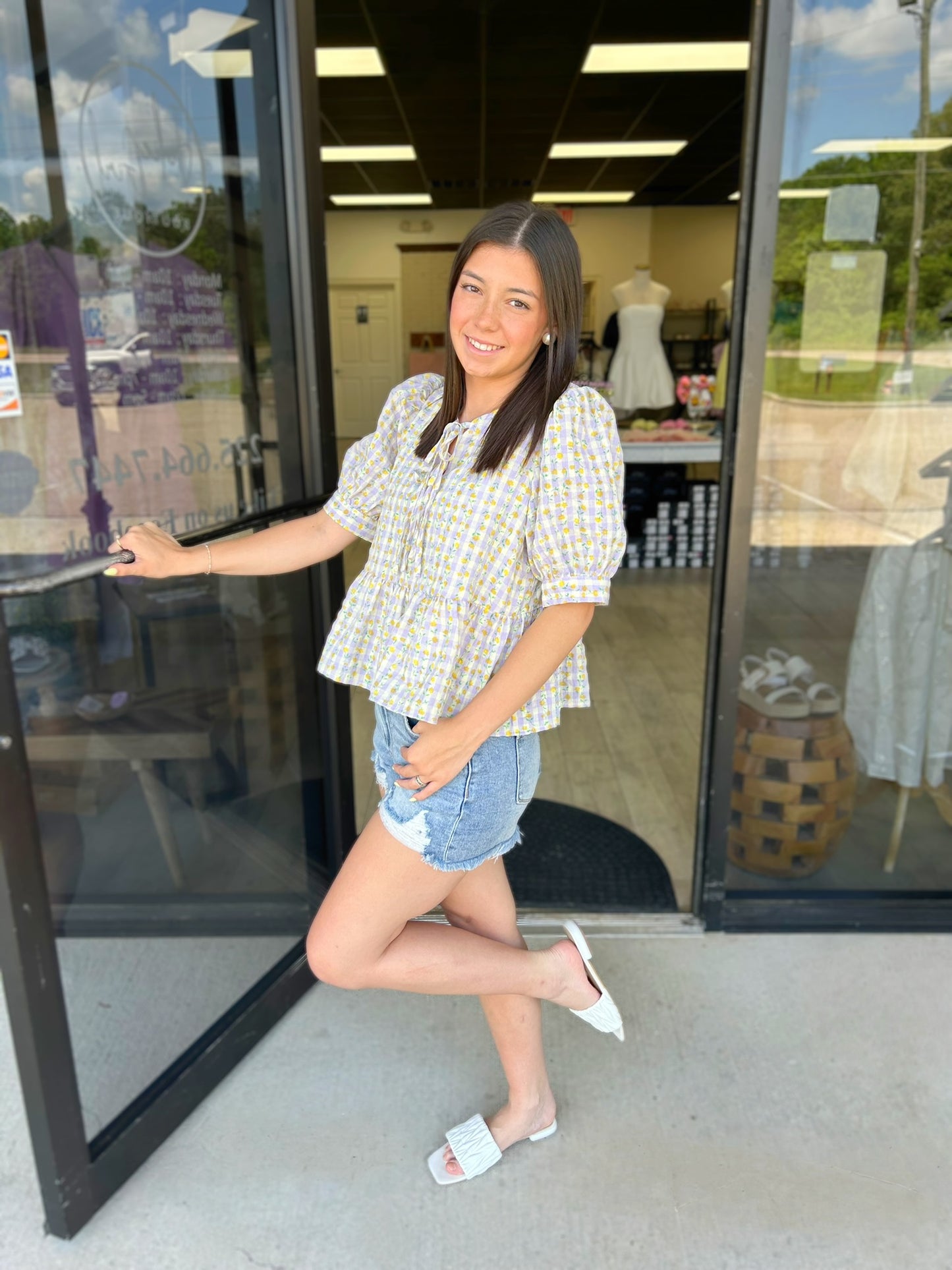 Looking for Lavender Blouse