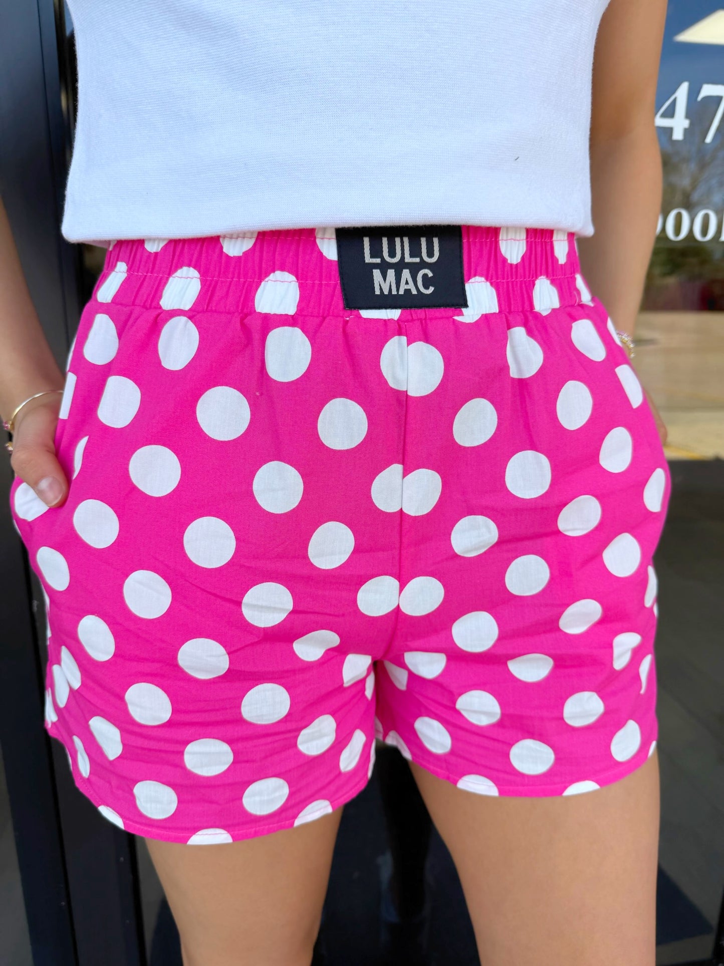 LULU MAC Polka Dot Shorts