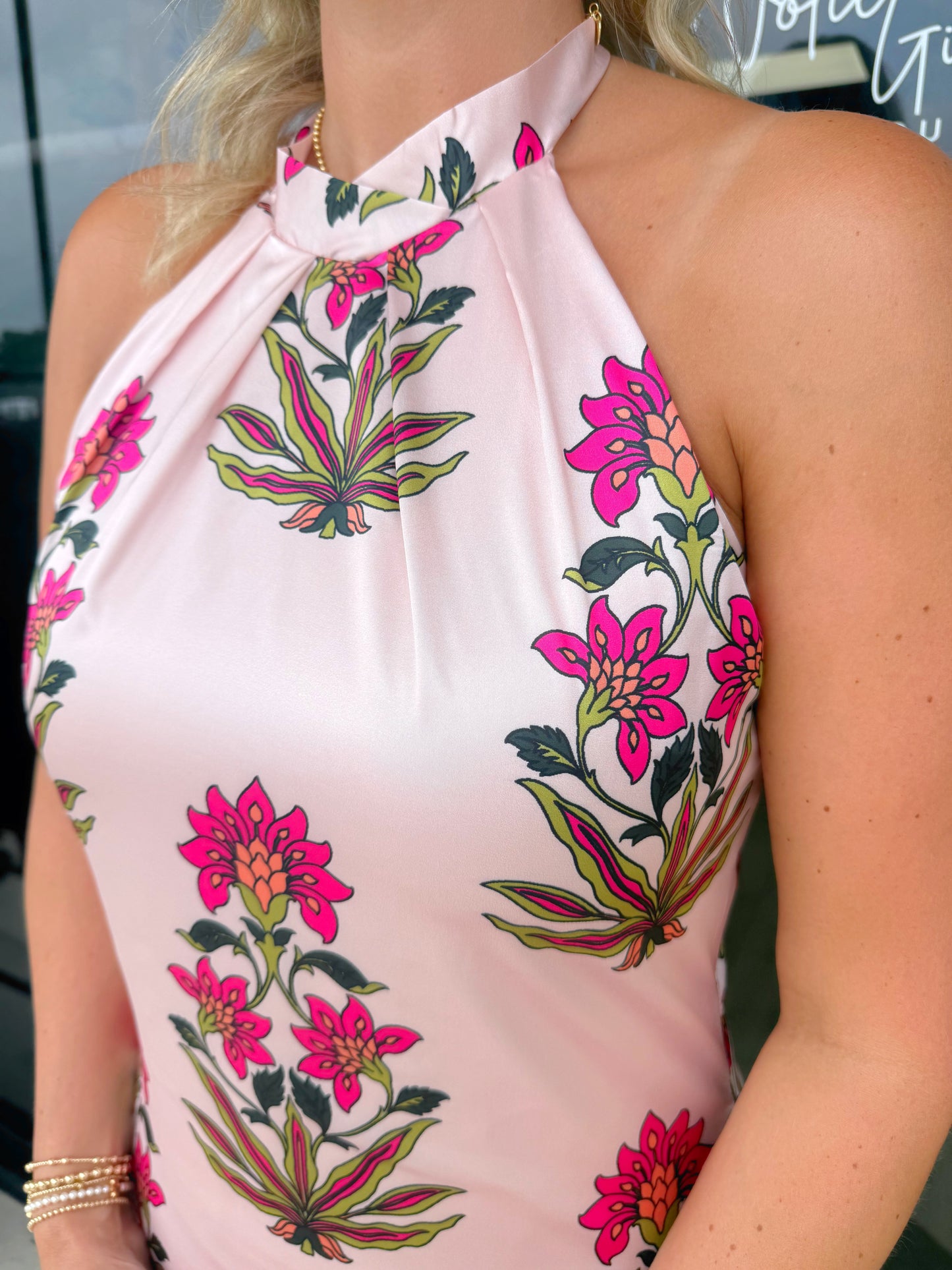Kimberly Floral Midi Dress