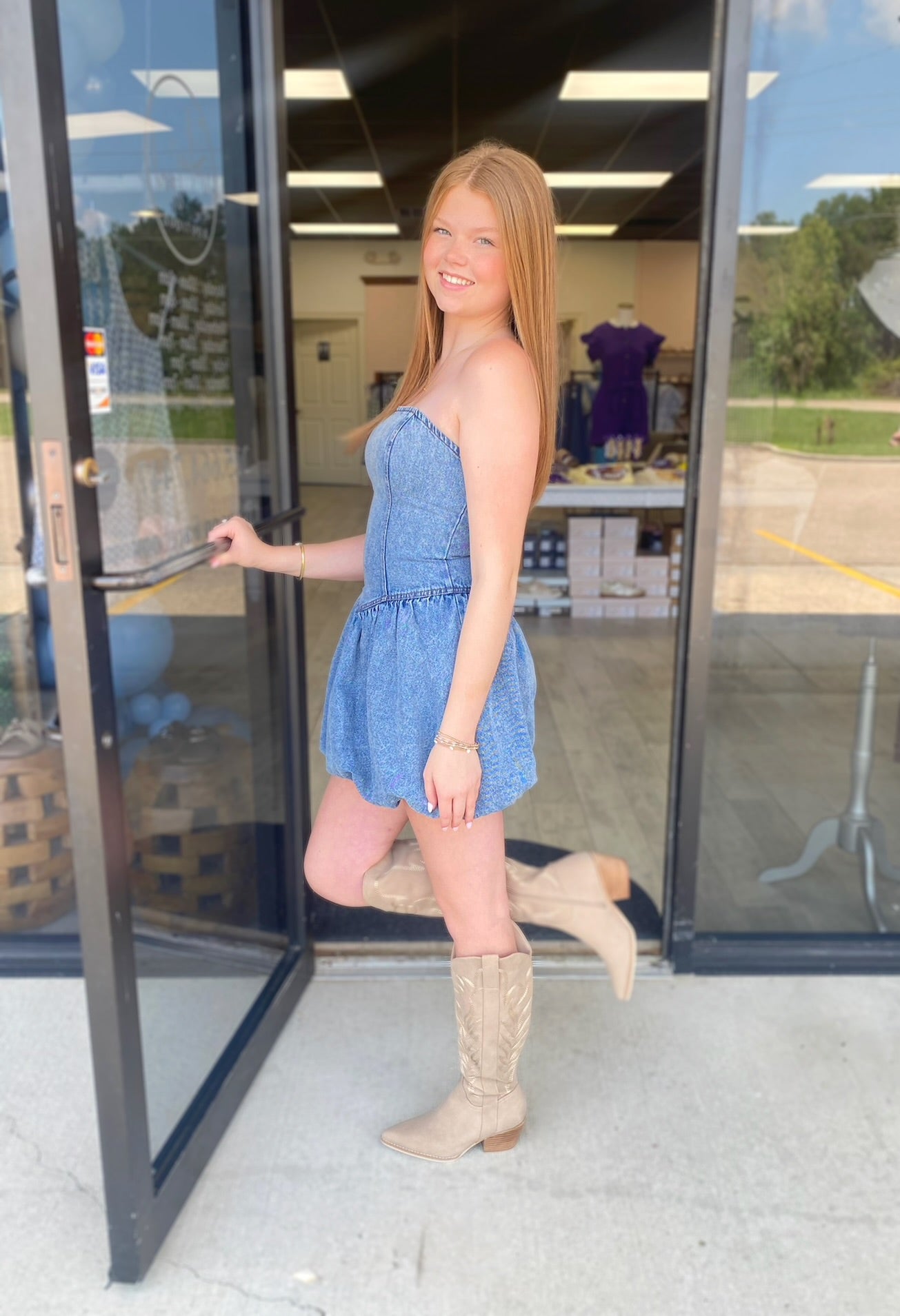 Delightfully Denim Dress