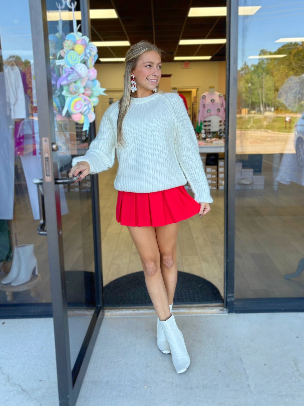 Winter White Sweater