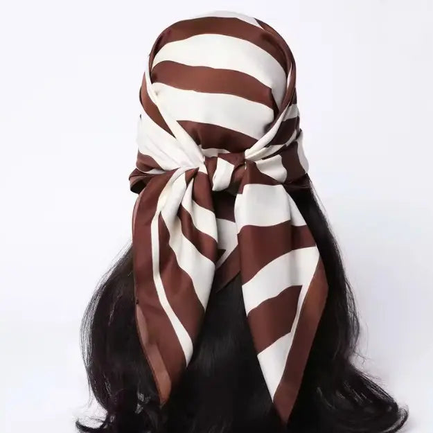 Vintage Zebra Print Bandana