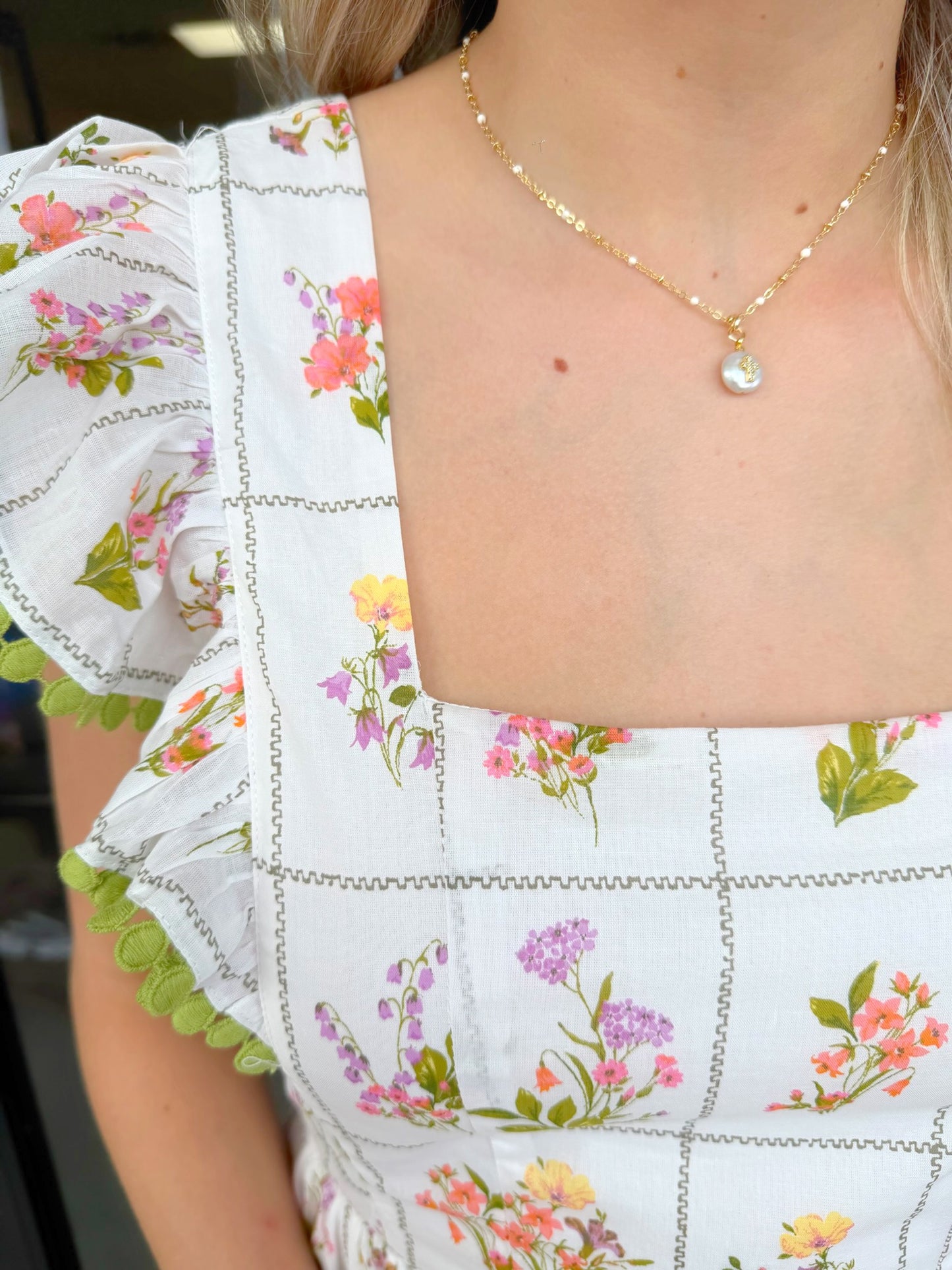Diane Floral Midi Dress