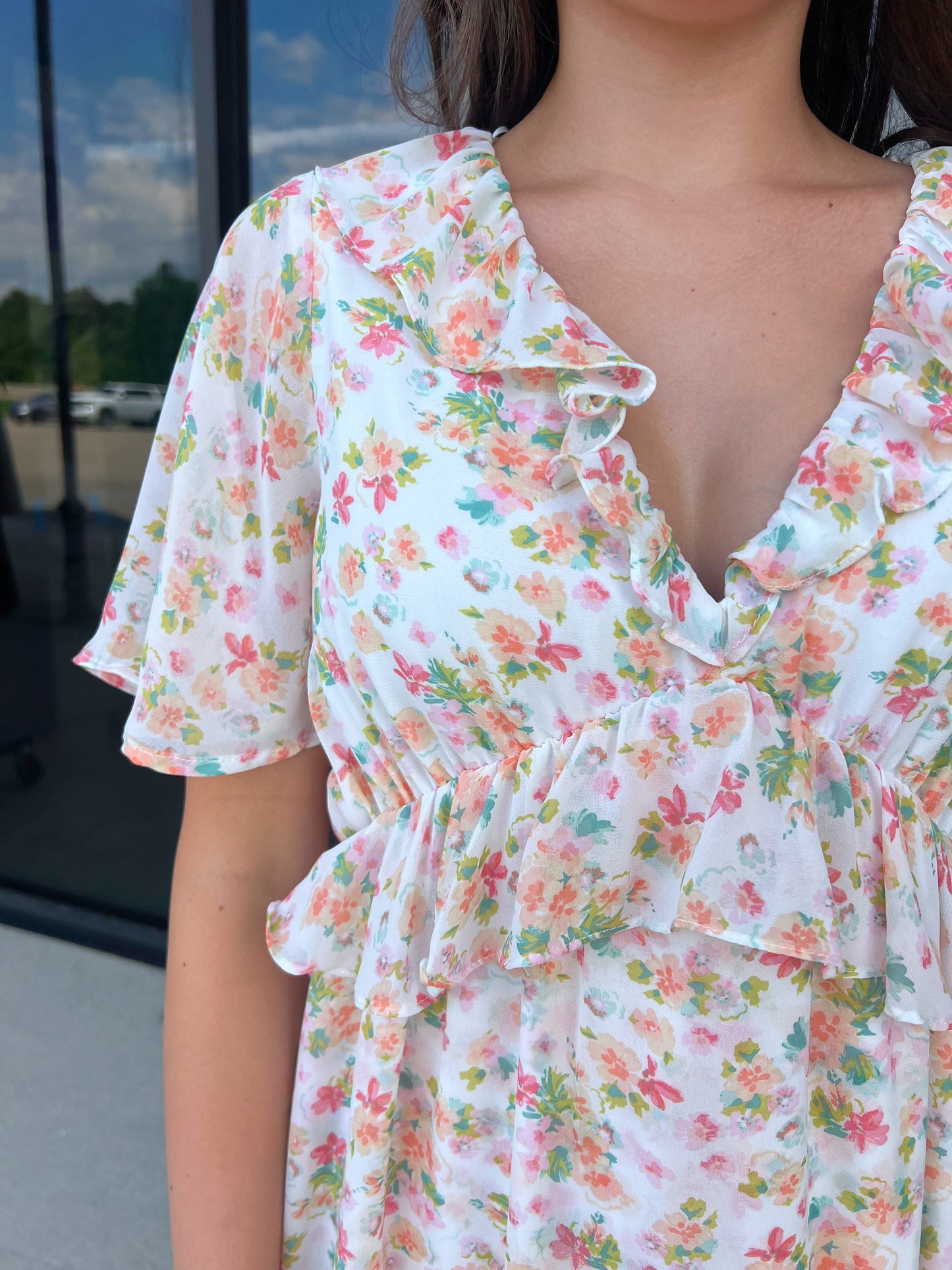 Sweetly Floral Romper