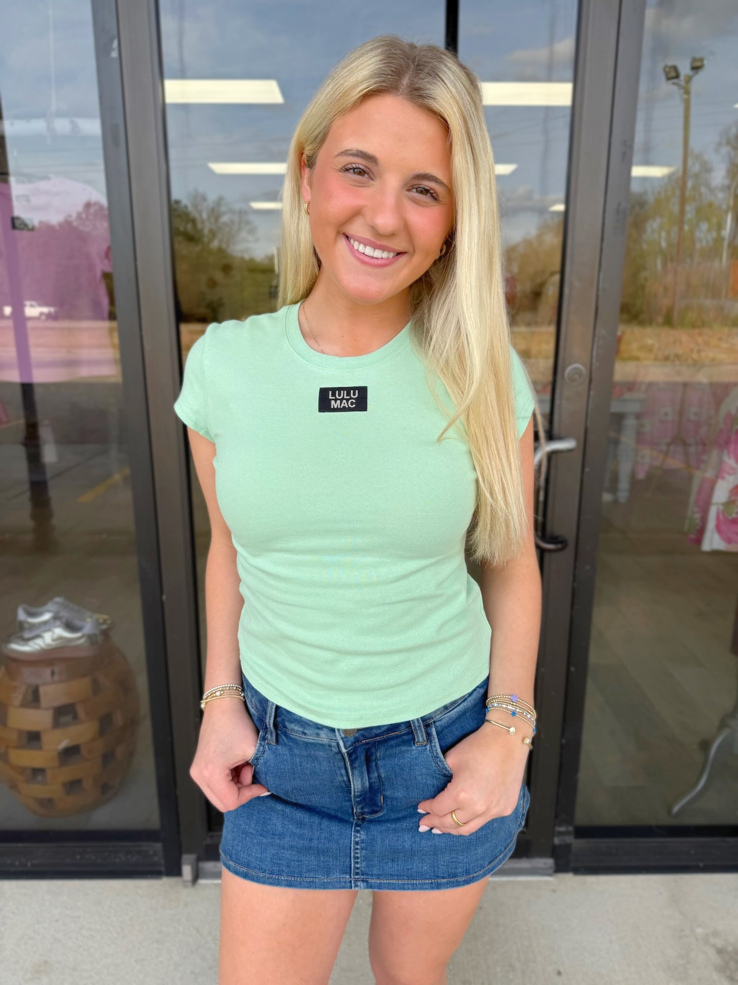 LULU MAC Babydoll Top