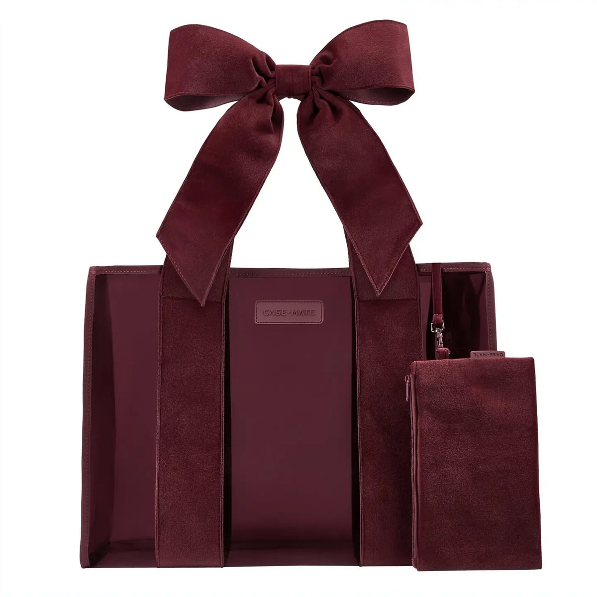 Holiday Red Velvet Tote