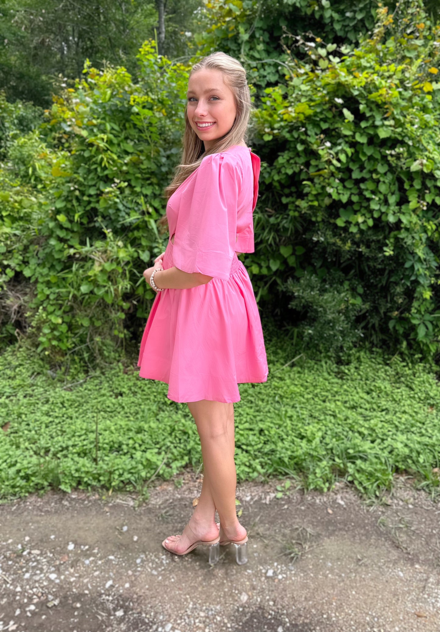 SMALL - Candied Pink Dress