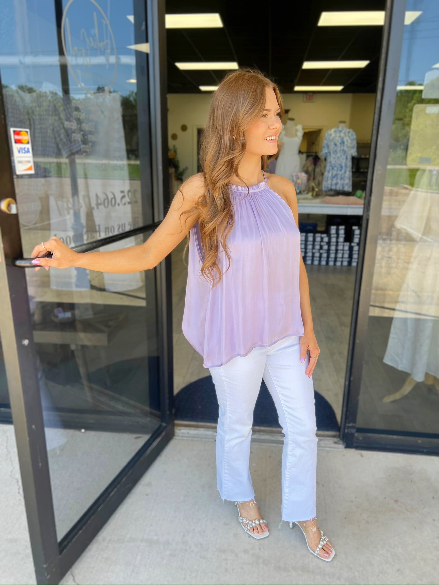 LARGE - Lovingly Lilac Top