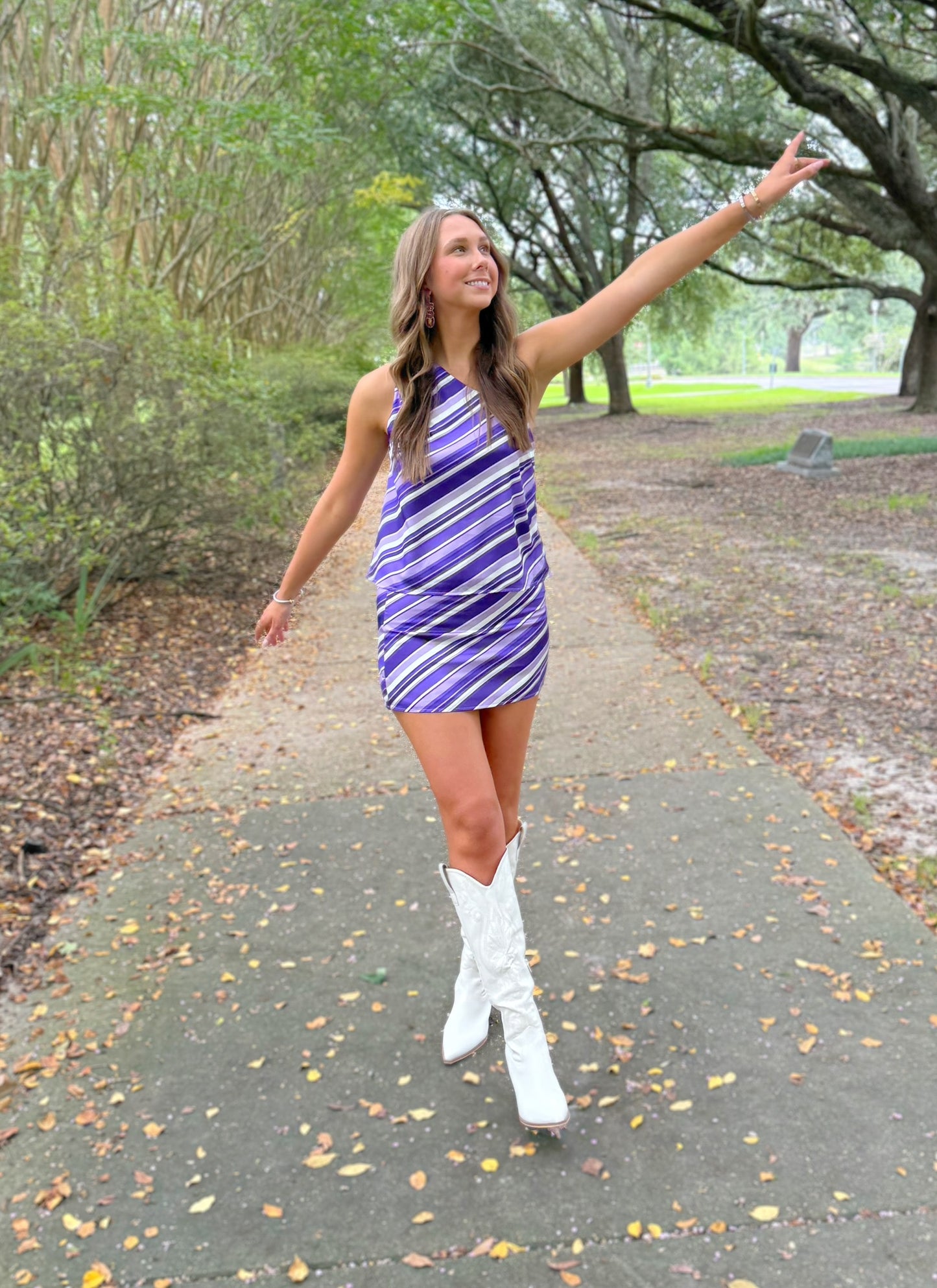 Abigail Striped Set