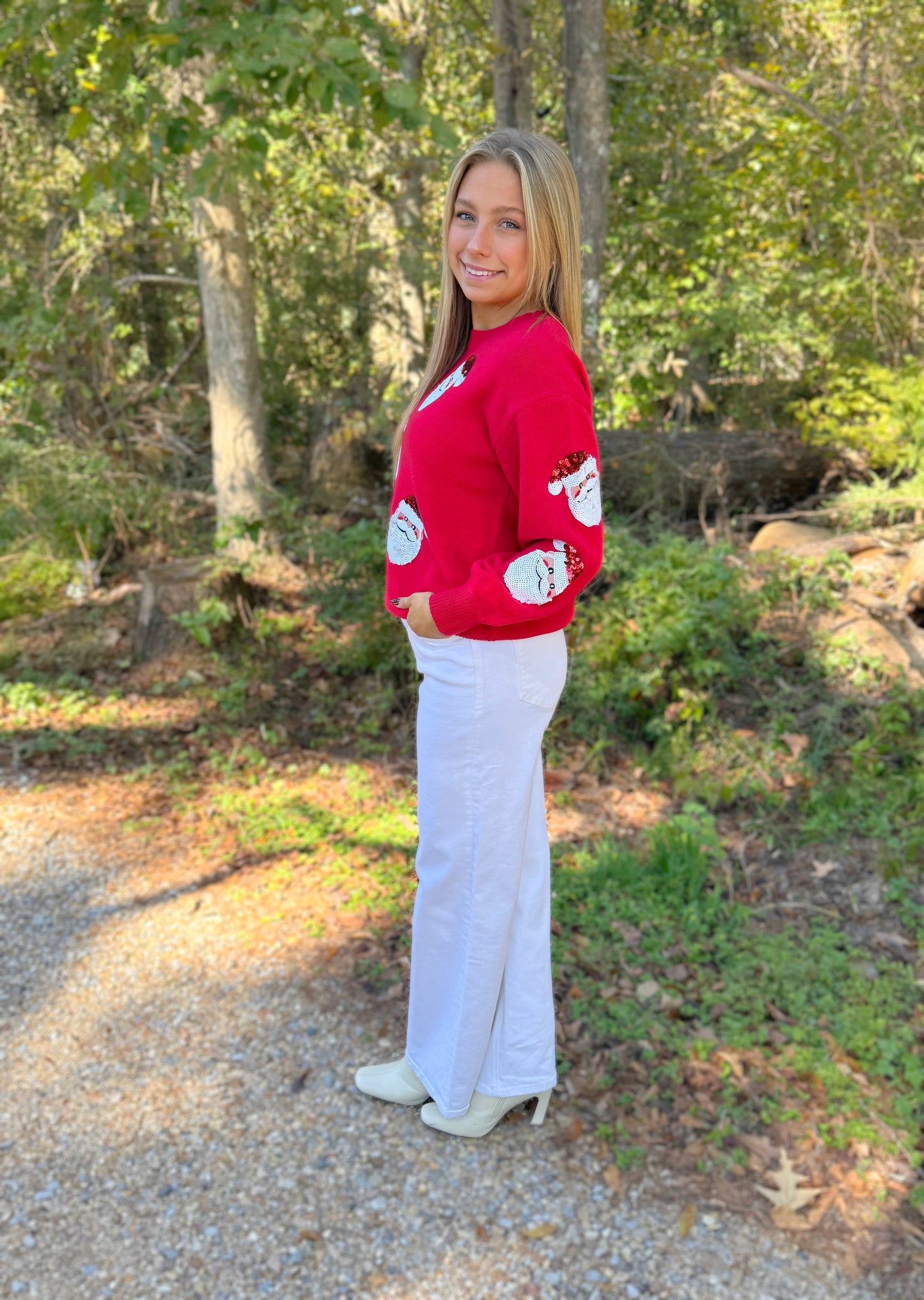 Festive Santa Sweater