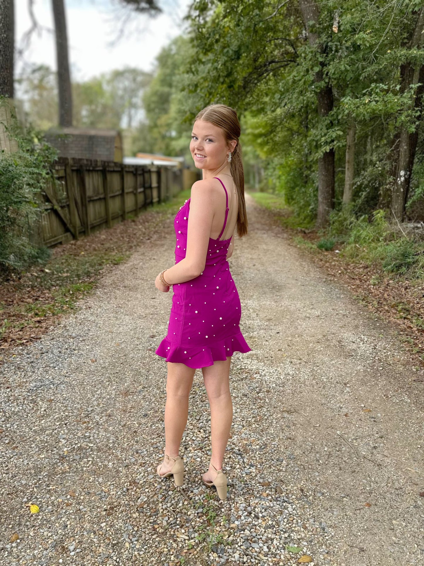 Dripping in Pearls Dress