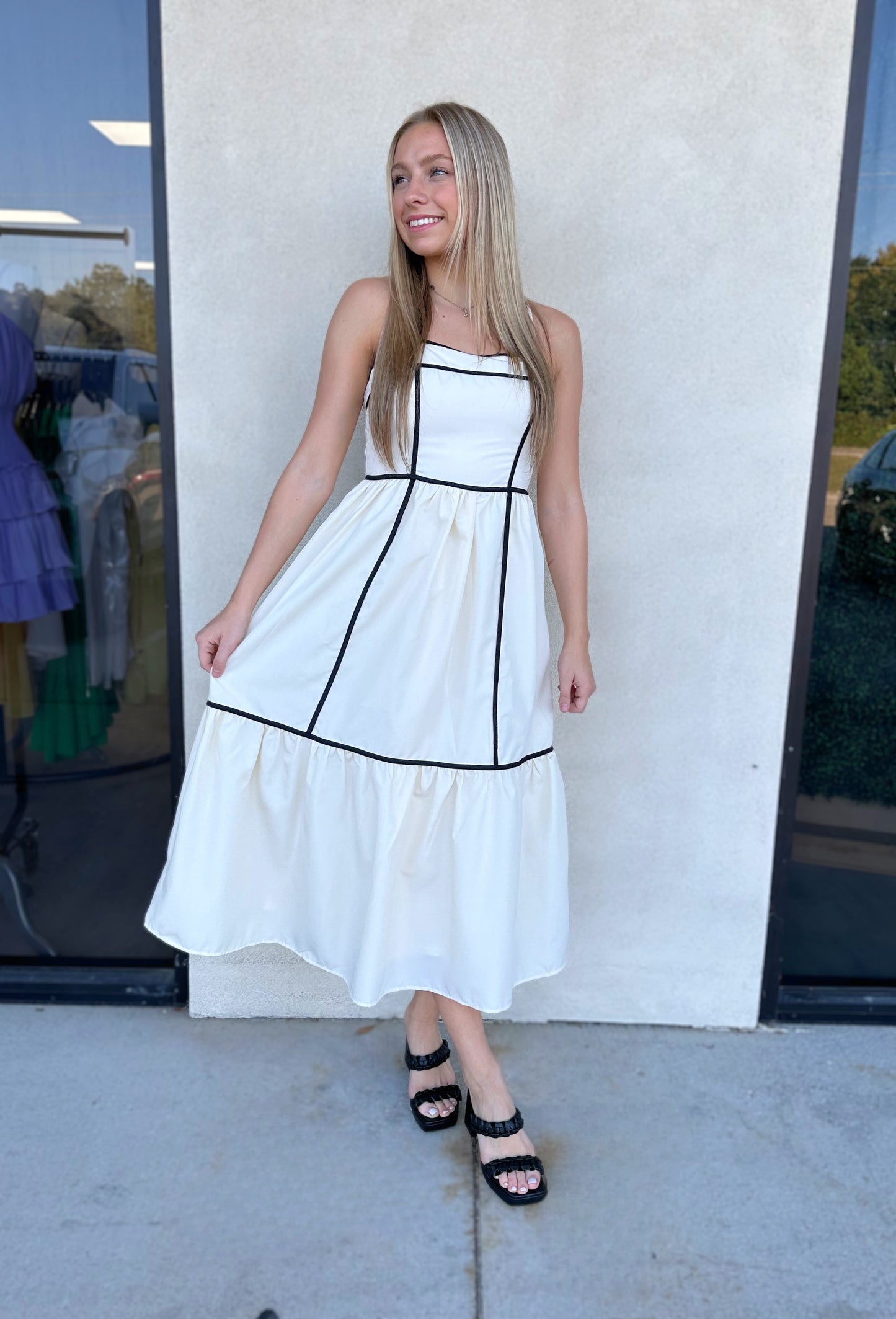 Fall Fit Midi Dress
