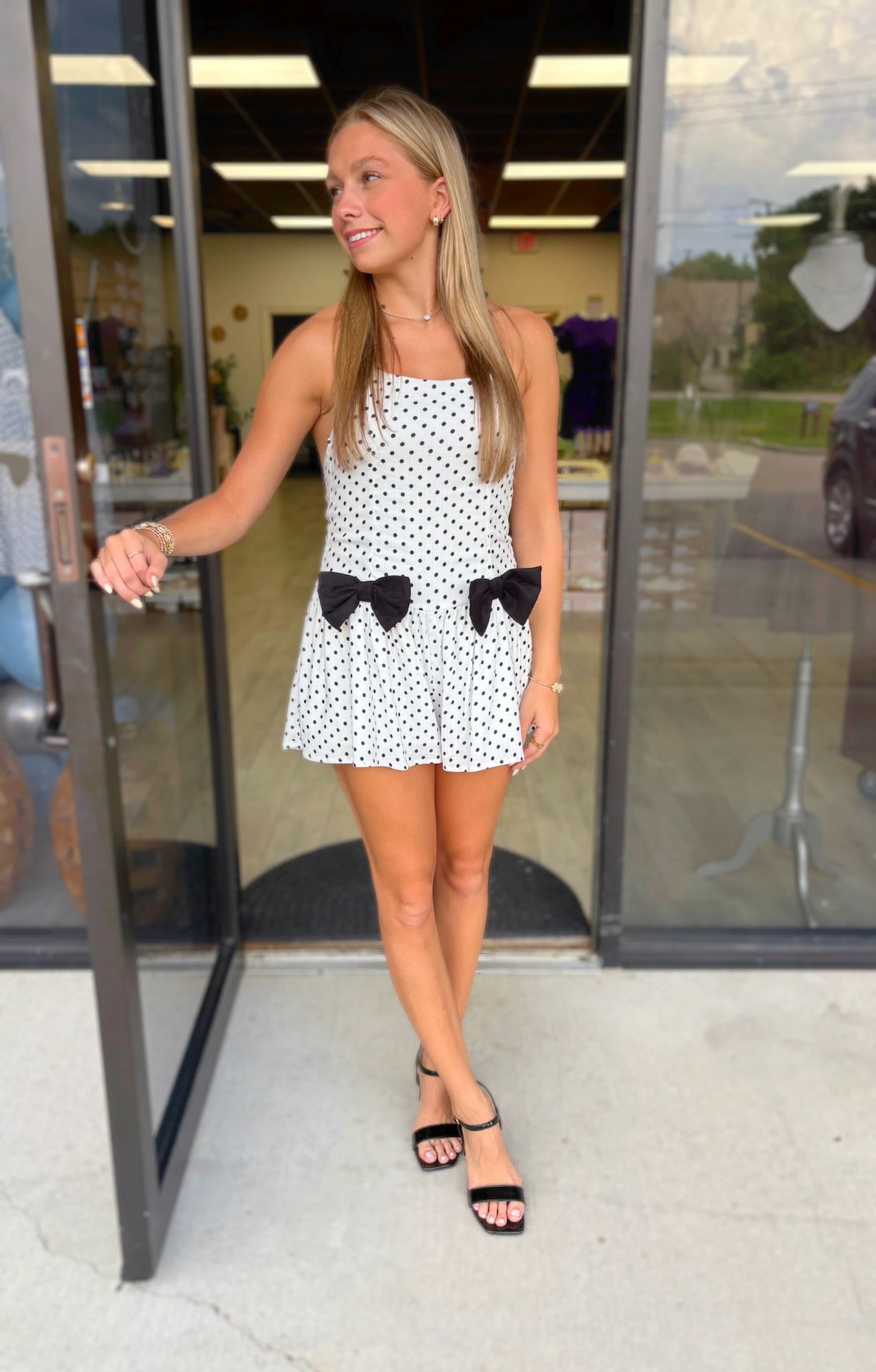 Polka Dot Cutie Romper