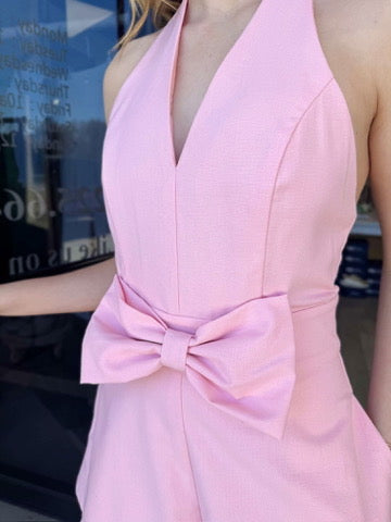 LARGE - Pretty in Pink Romper
