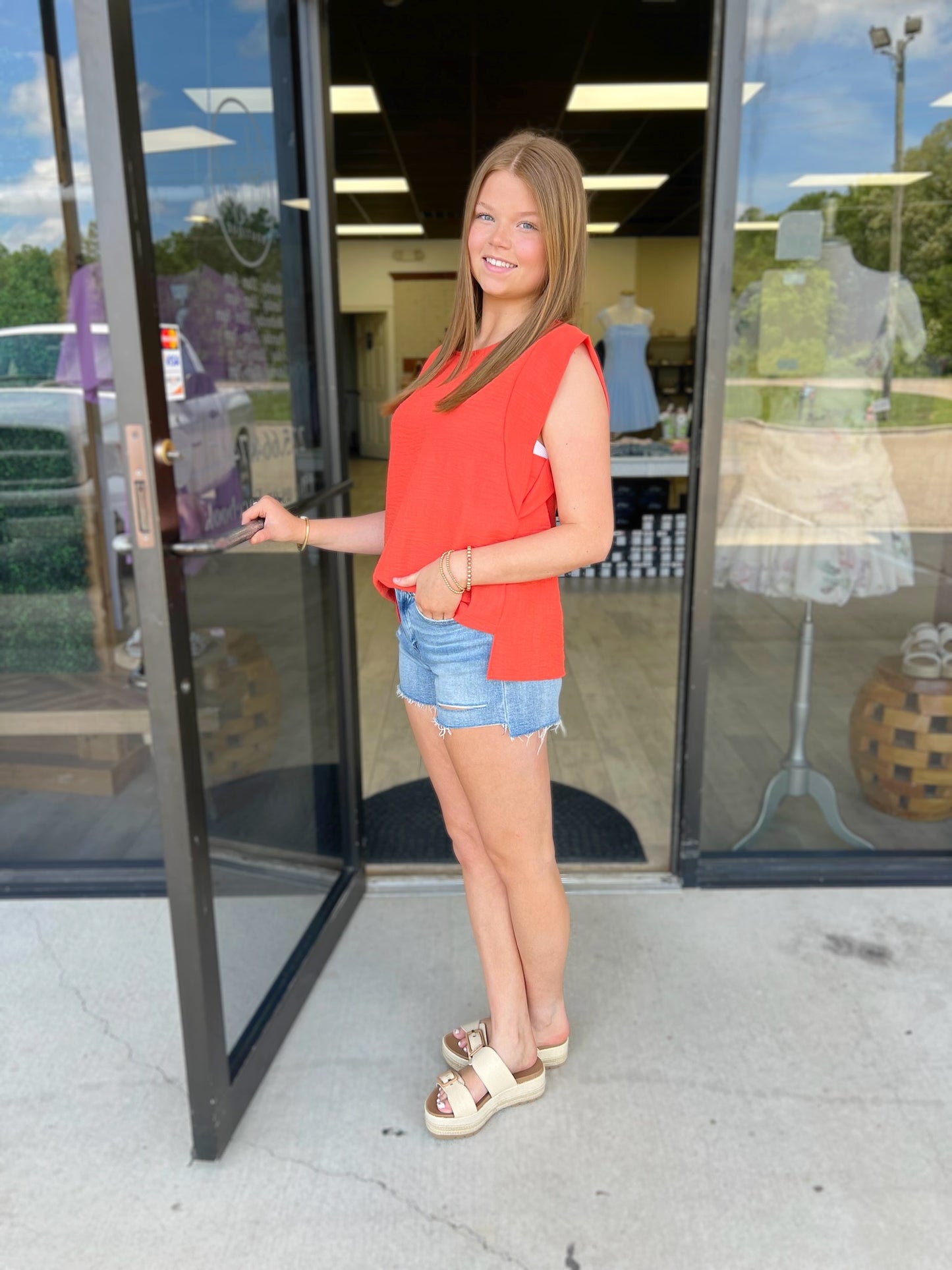 Totally Tangerine Top