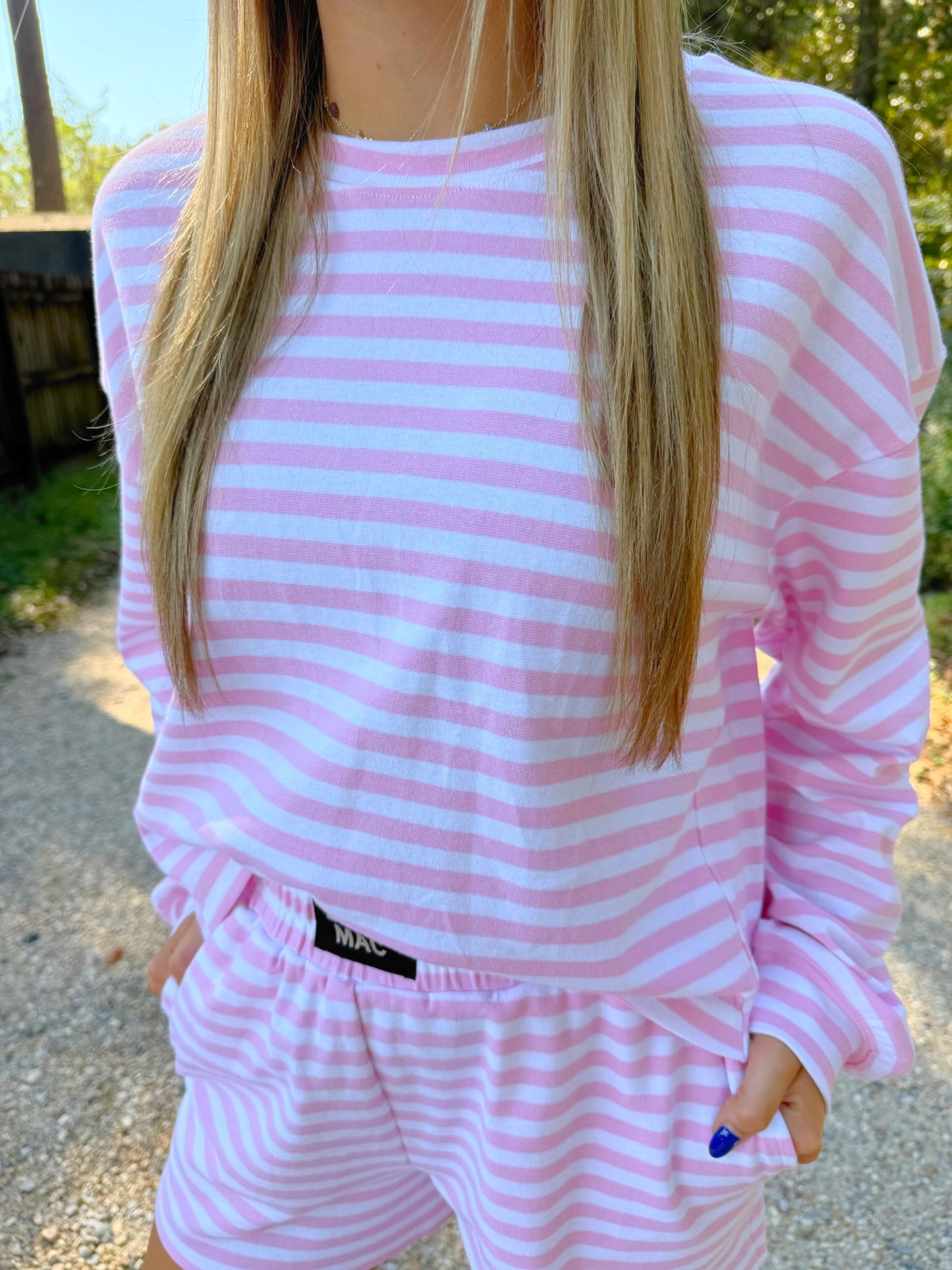 LULU MAC Striped Set