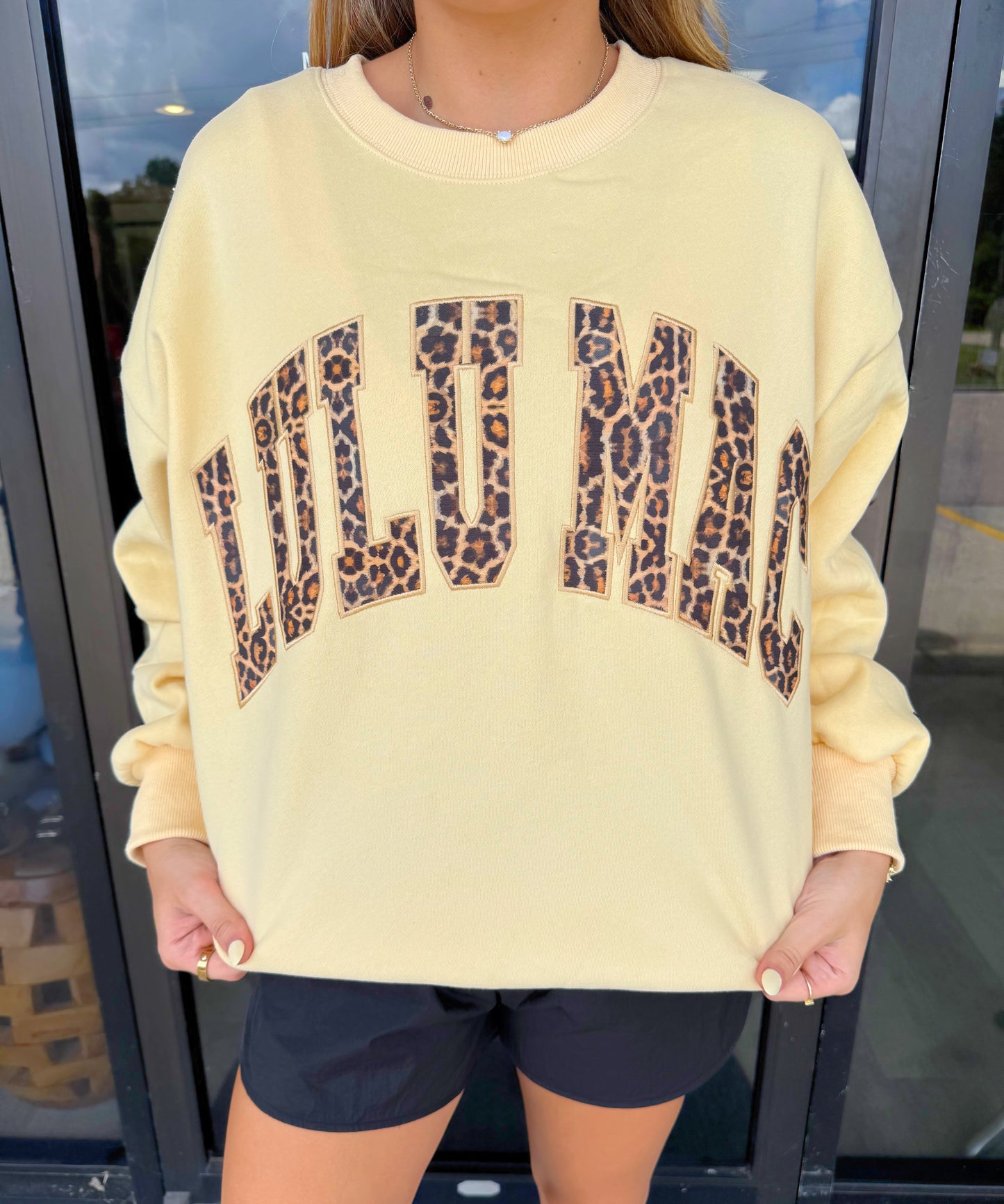 LULU MAC - Leopard Sweatshirt