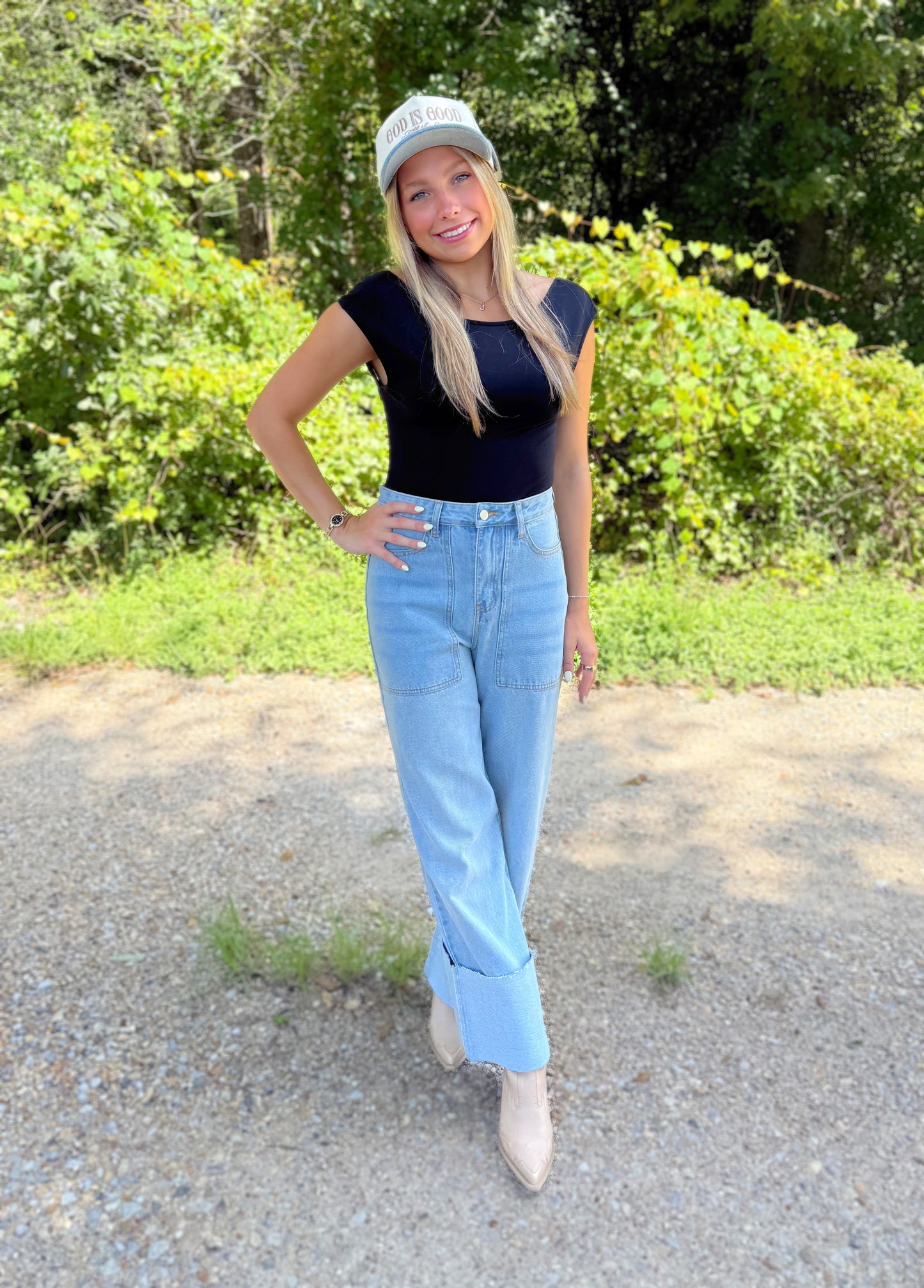 Lightly Cuffed Jeans