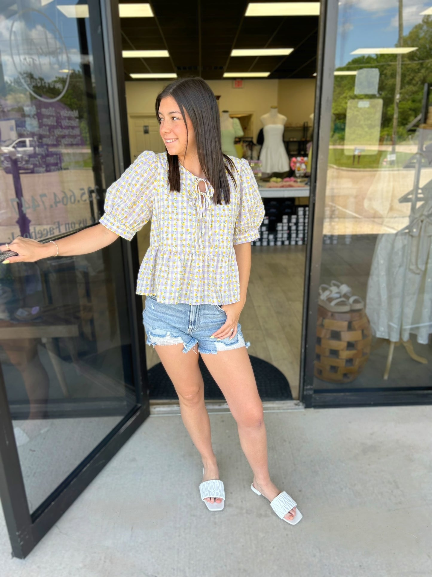 Looking for Lavender Blouse