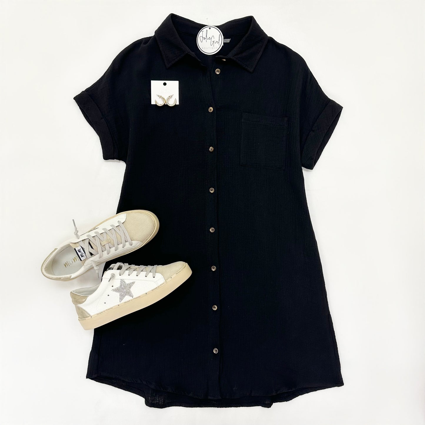 Pitch Black Dress