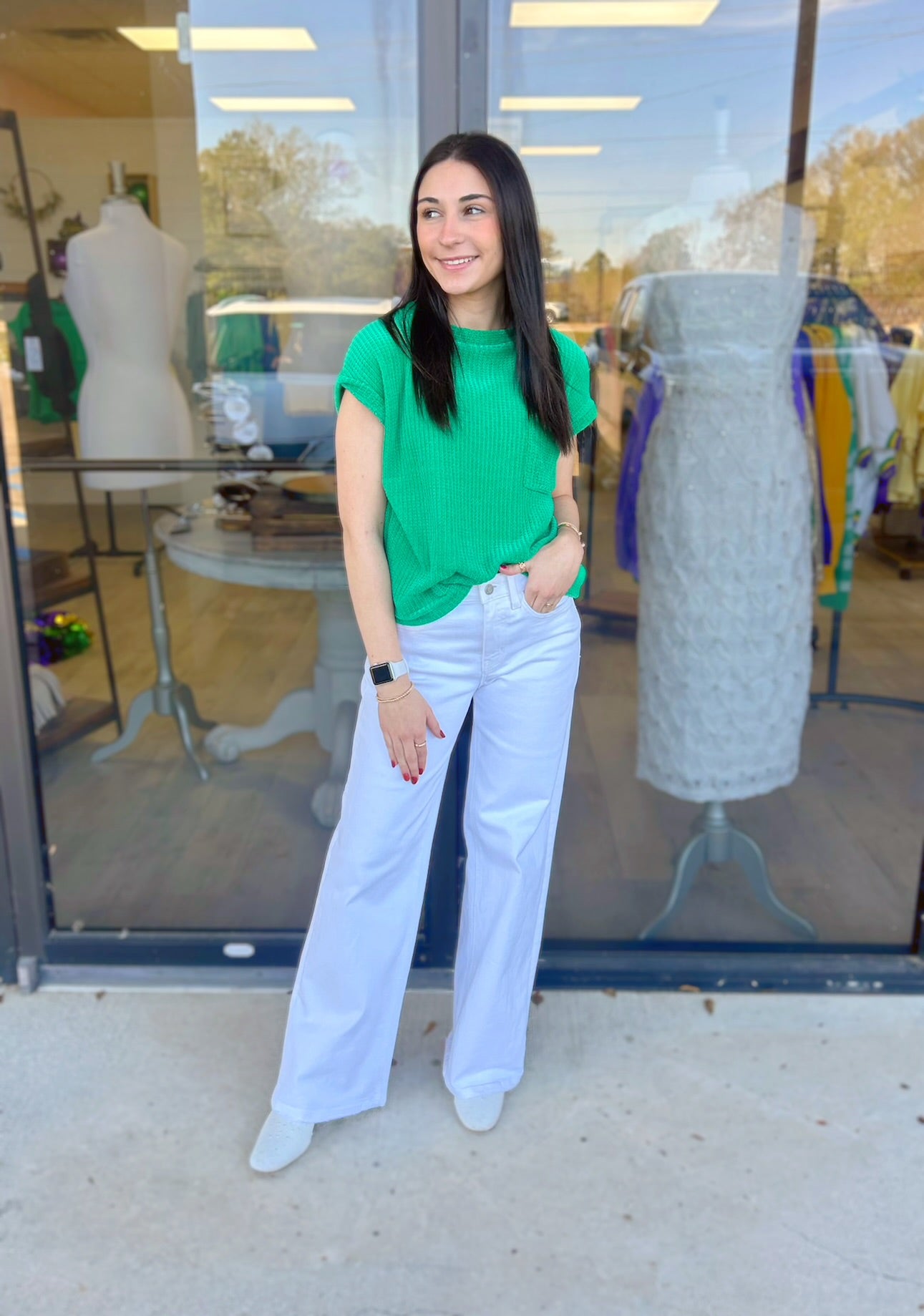 Chenille Essential Top