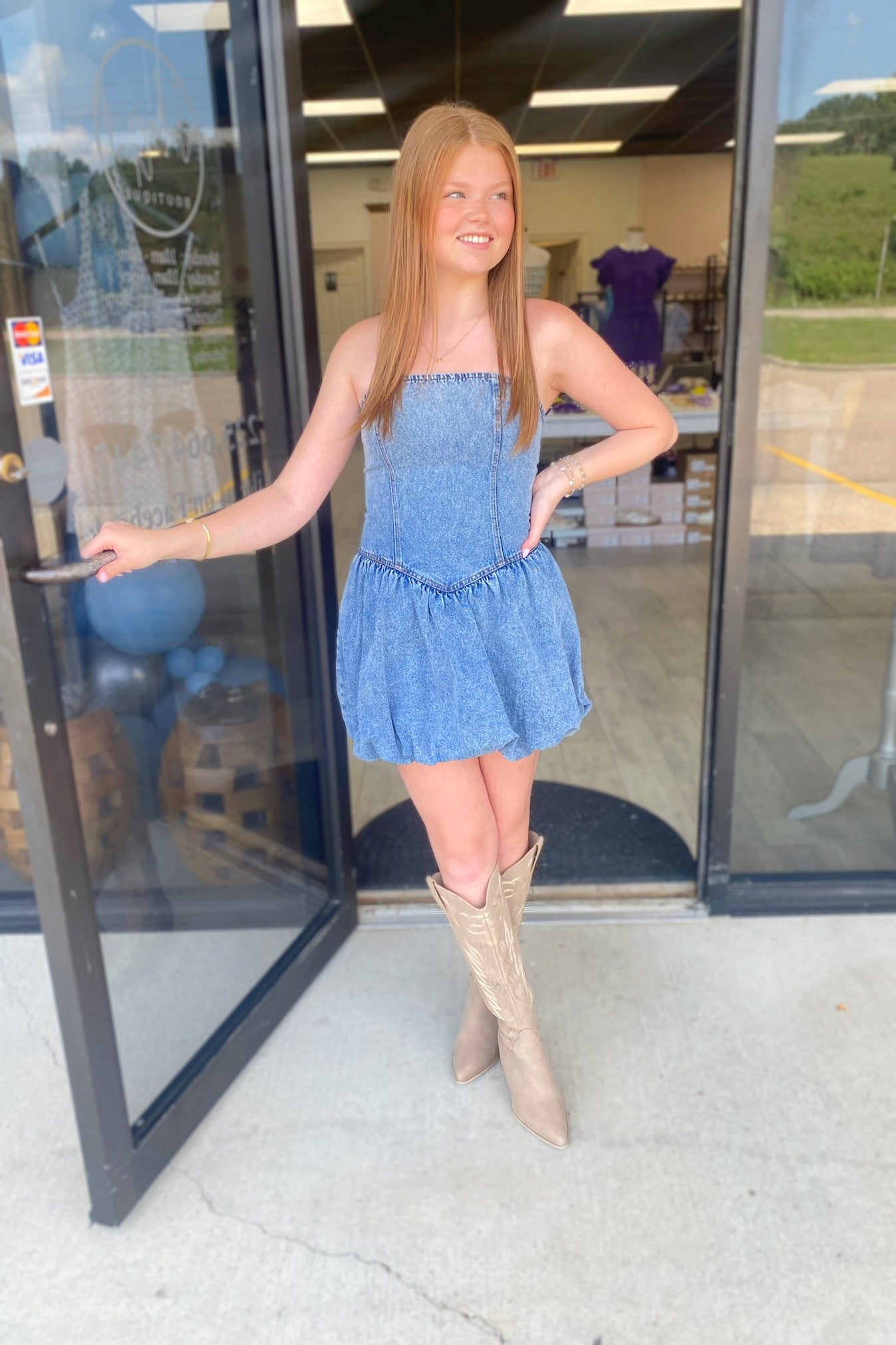Delightfully Denim Dress