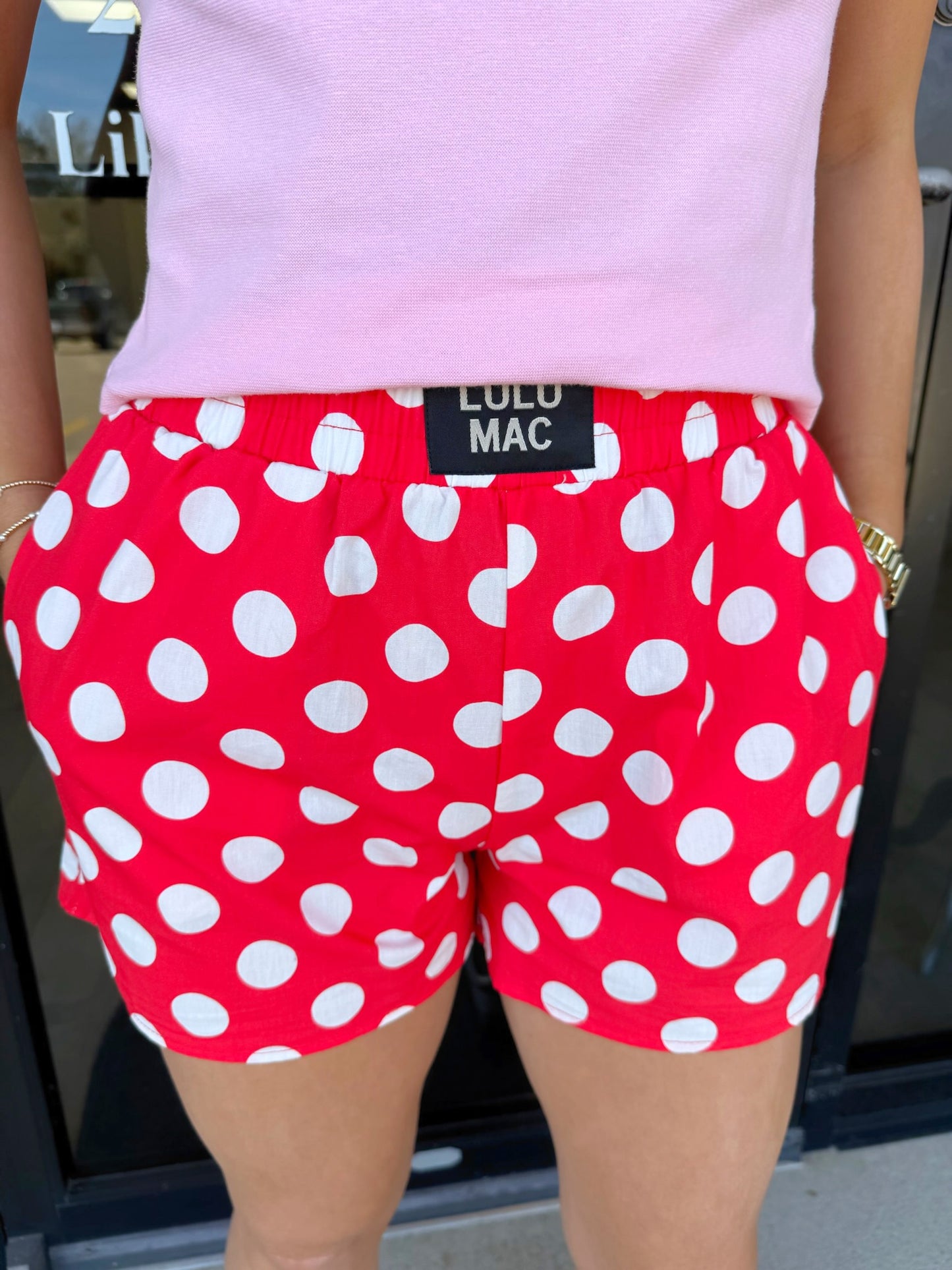 LULU MAC Polka Dot Shorts