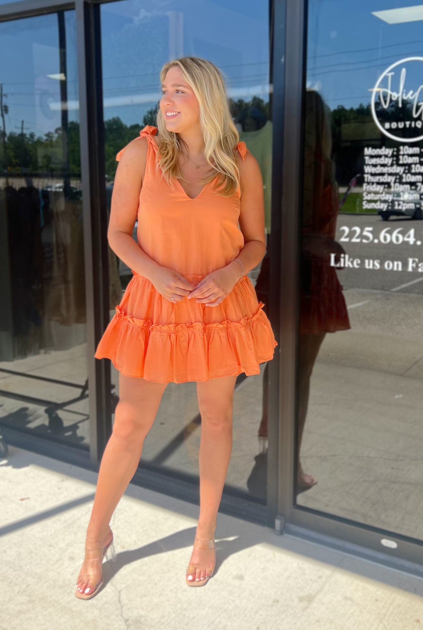 Orange You Lovely Dress