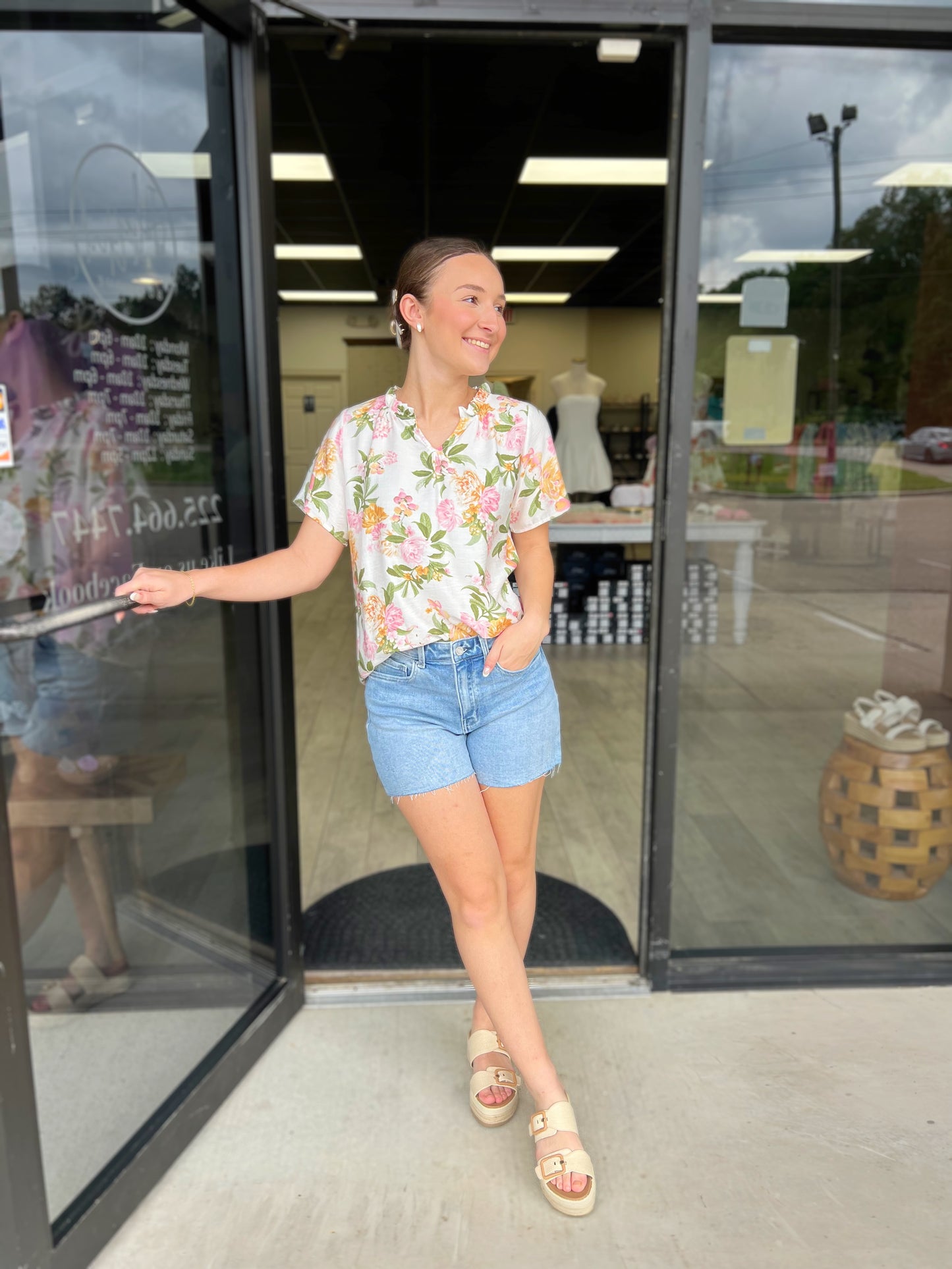 In a Field of Flowers Blouse