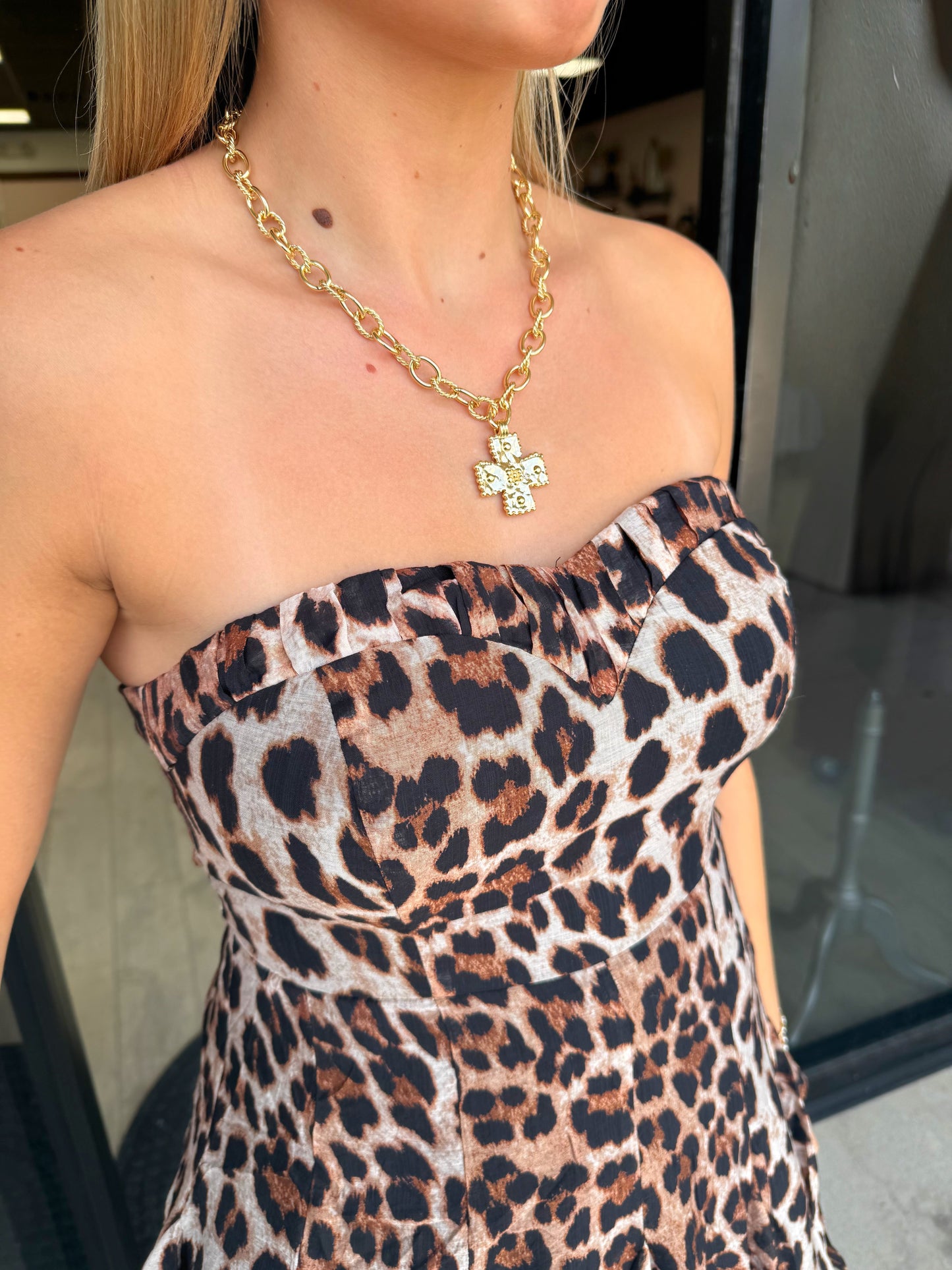 Look at this Leopard Dress