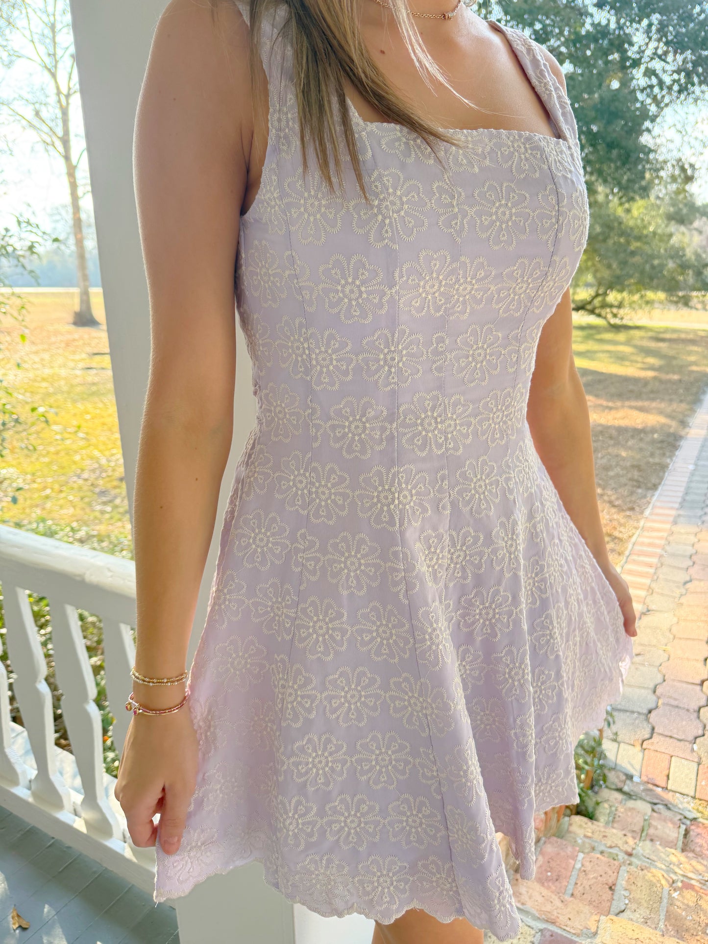 Enchanting in Lavender Dress