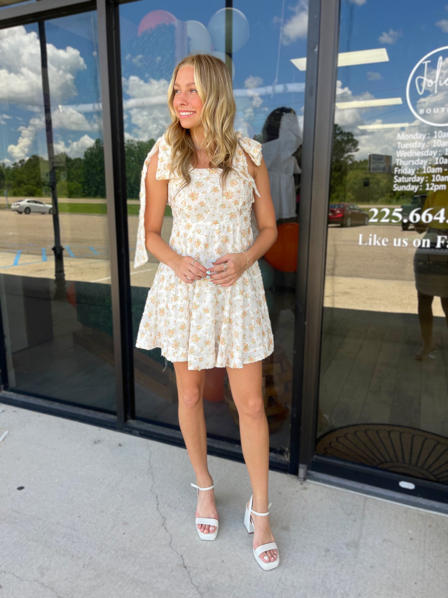 Floral Flare Dress