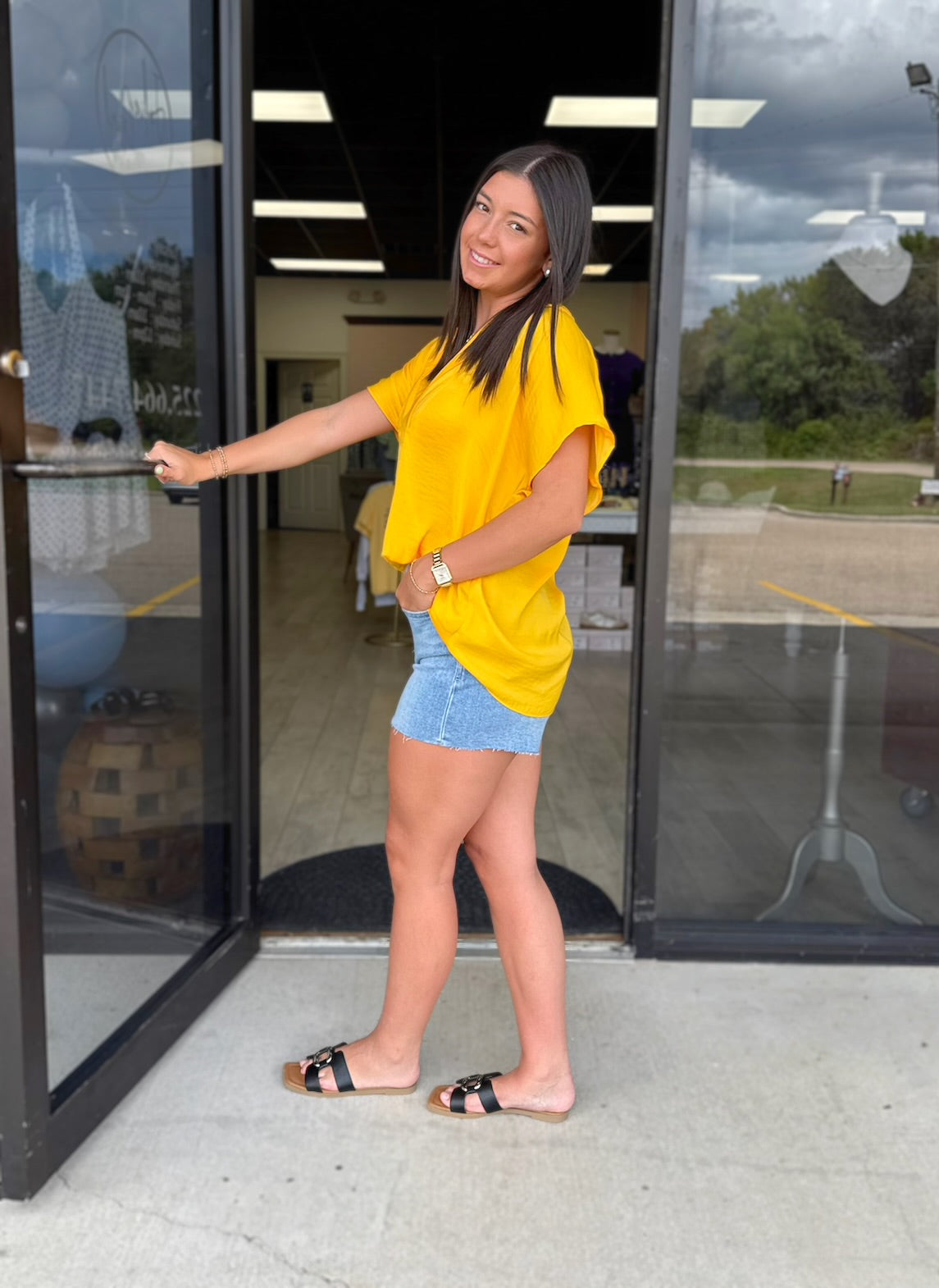 MEDIUM - So Much Sunflower Blouse