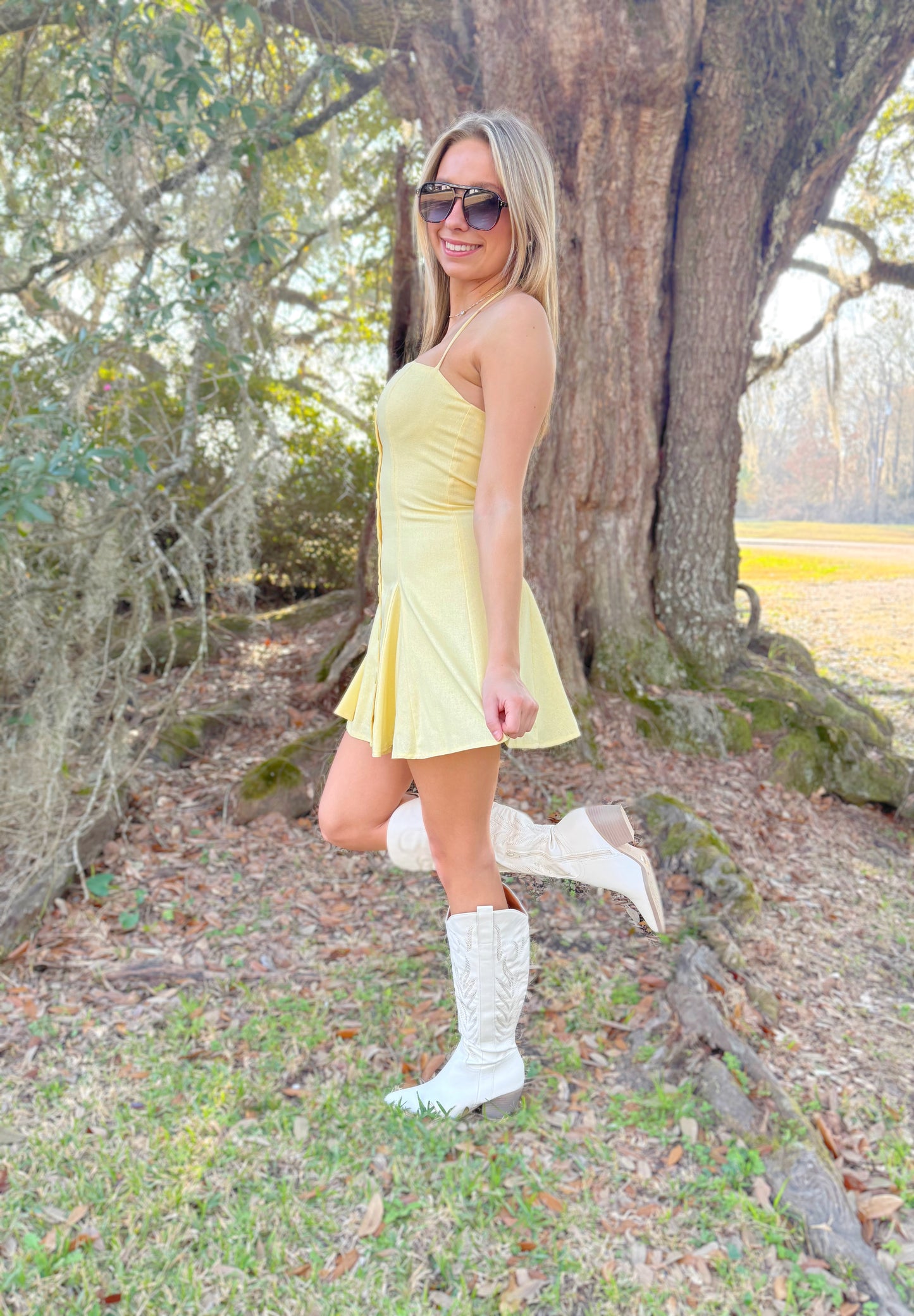 LARGE - Hot in Halter Mini Dress