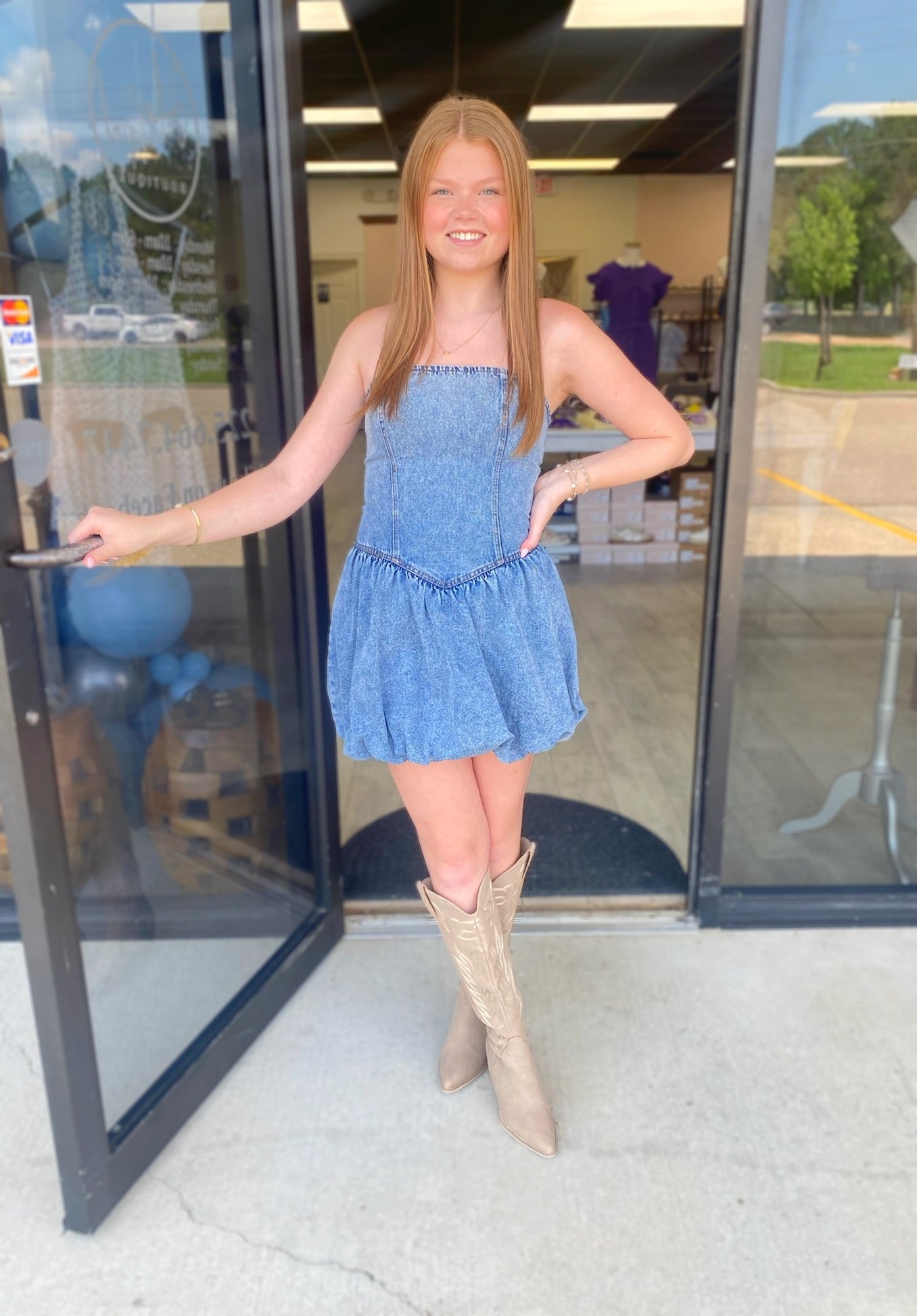 Delightfully Denim Dress