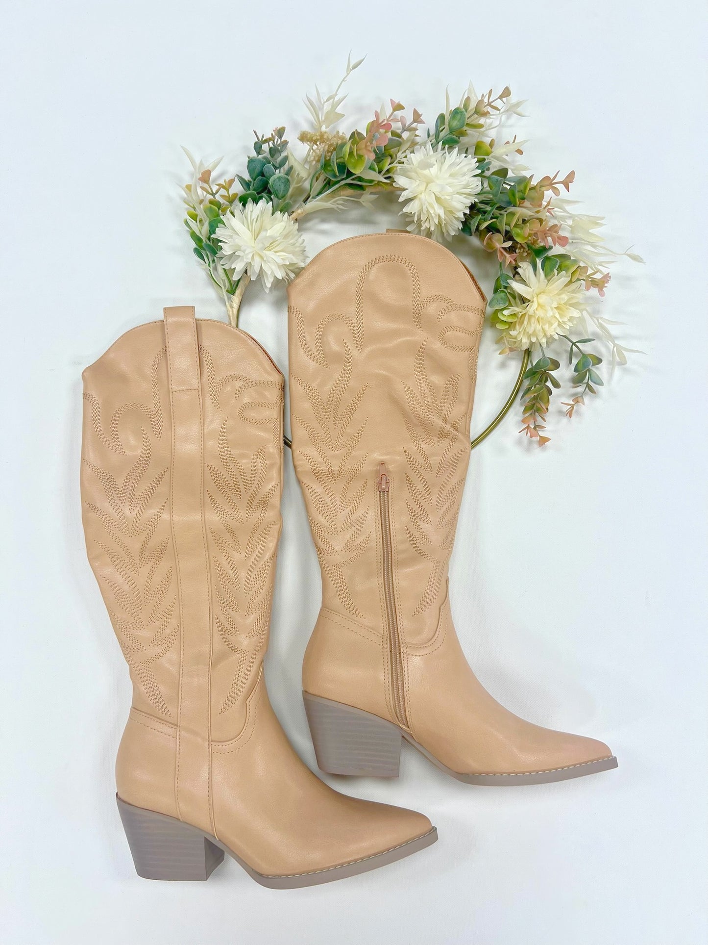 Samara Nude Boots