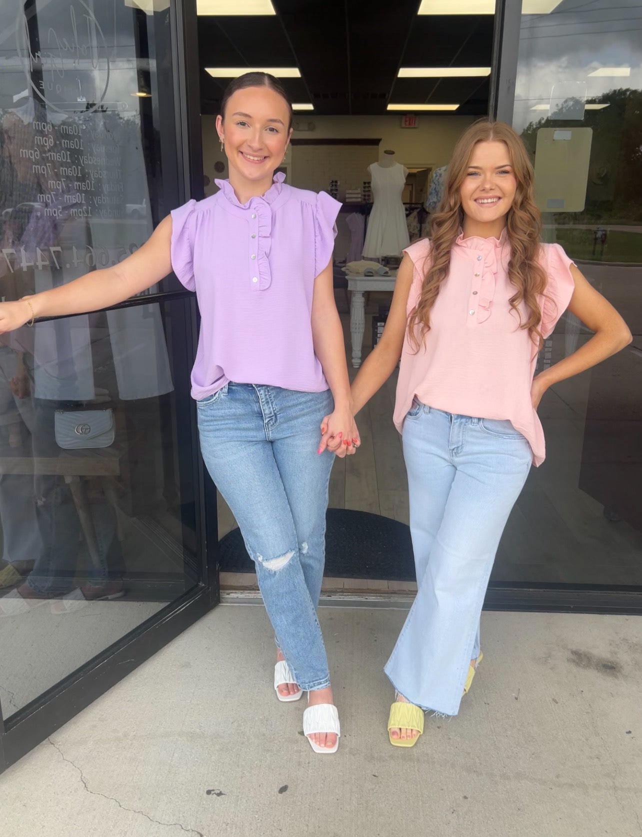 Spring Ruffled Blouse