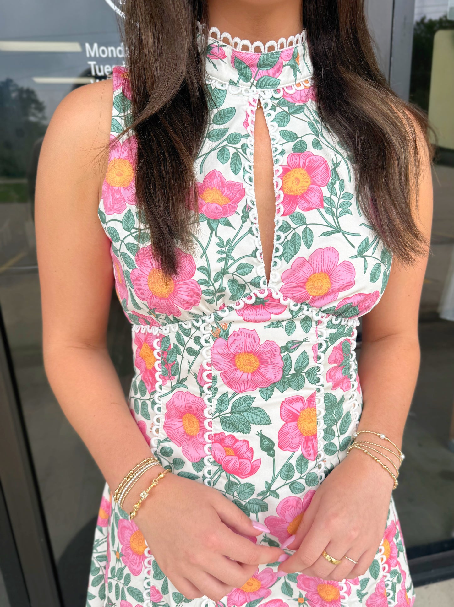 Natasha Floral Mini Dress