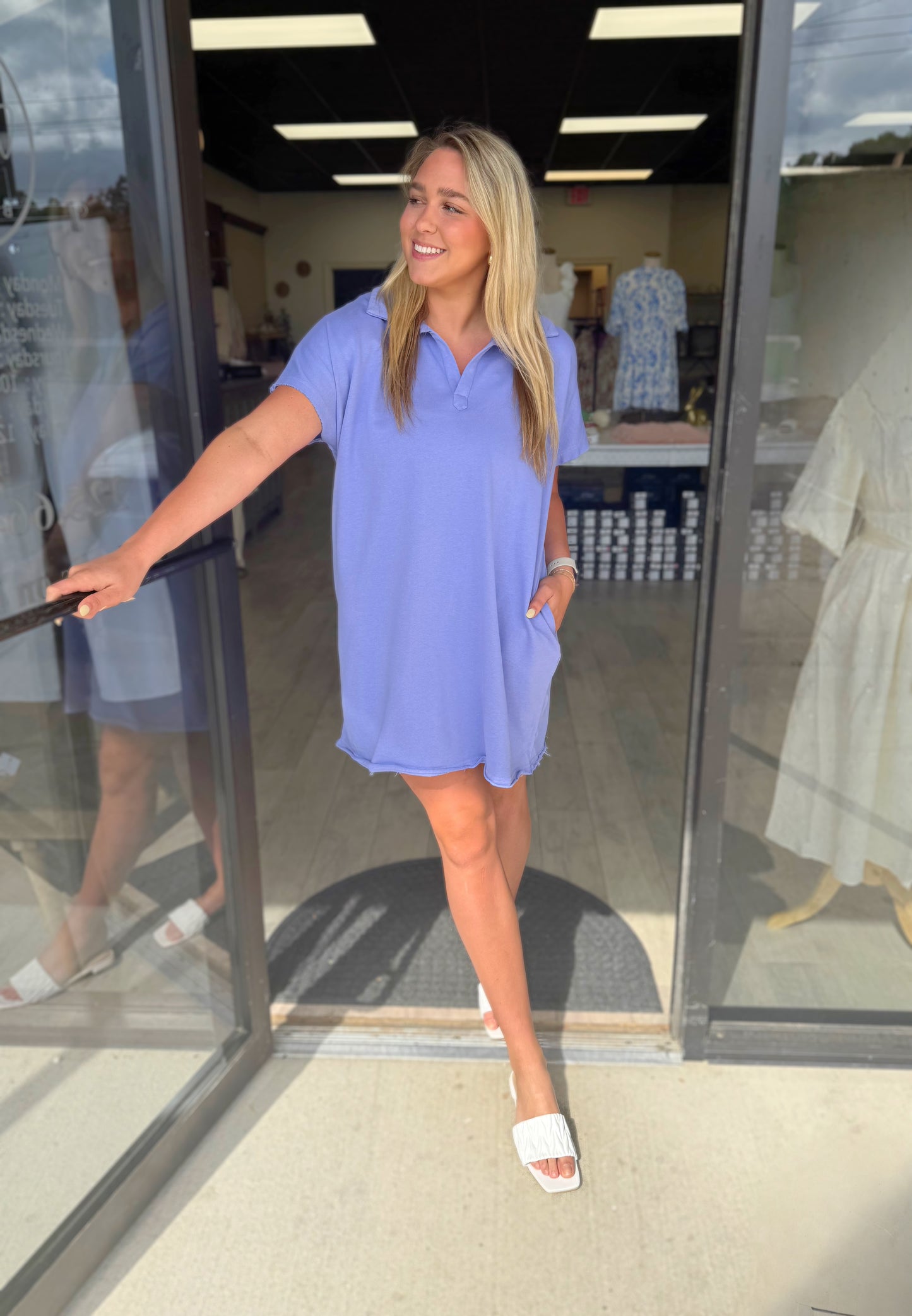 Perfectly Periwinkle Dress