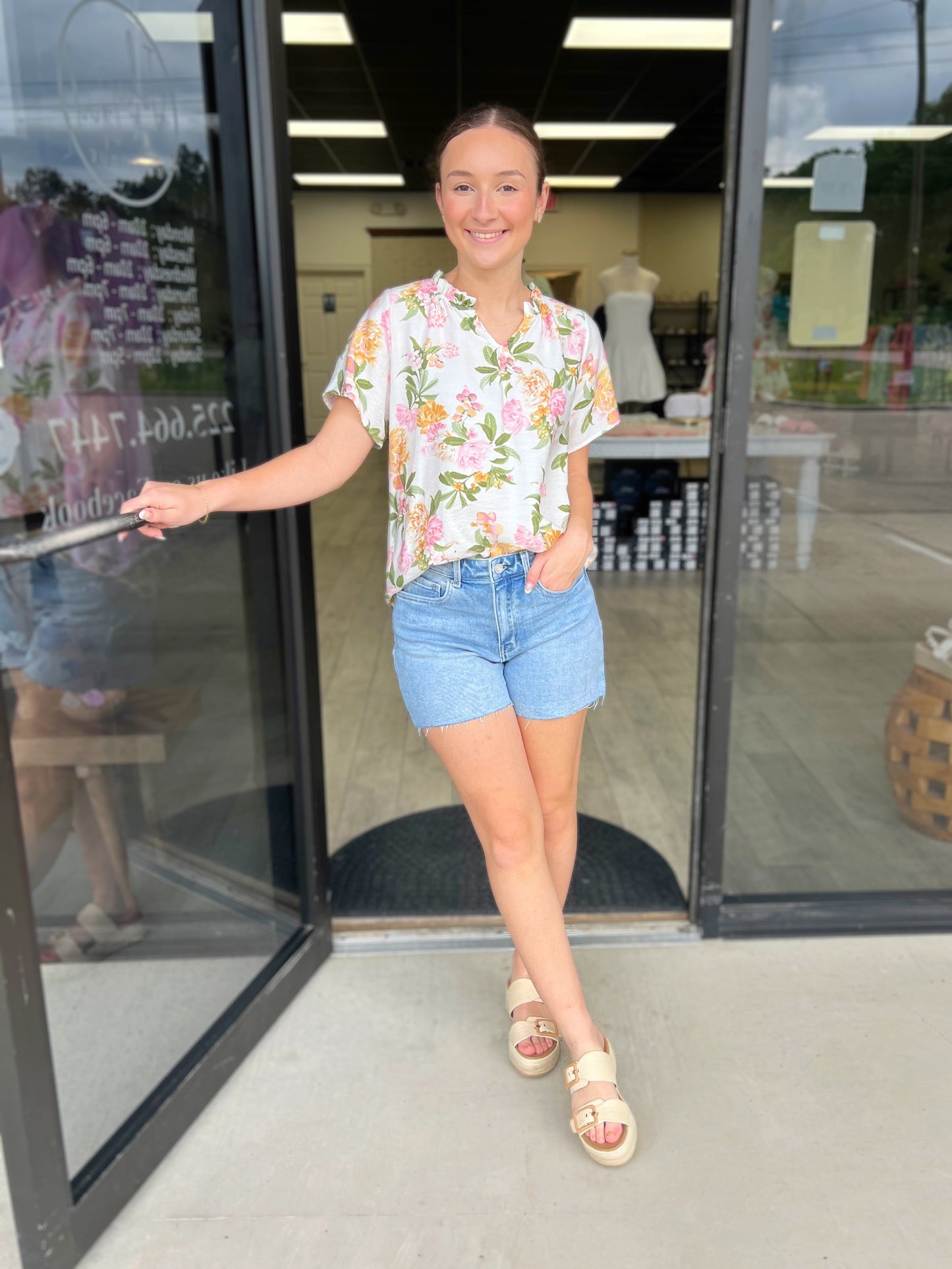 In a Field of Flowers Blouse