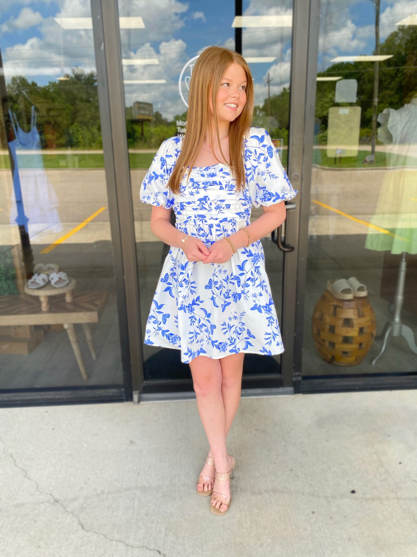 Leya Floral Mini Dress