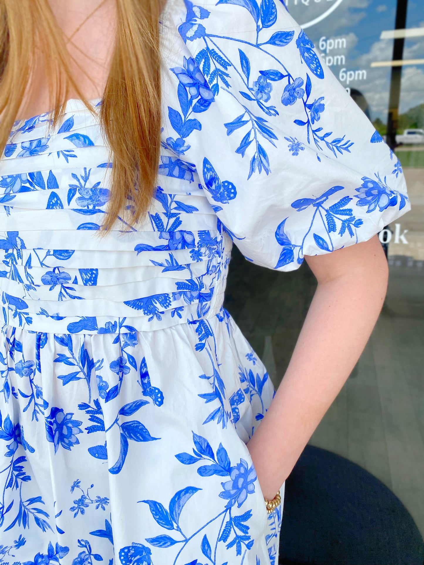 Leya Floral Mini Dress