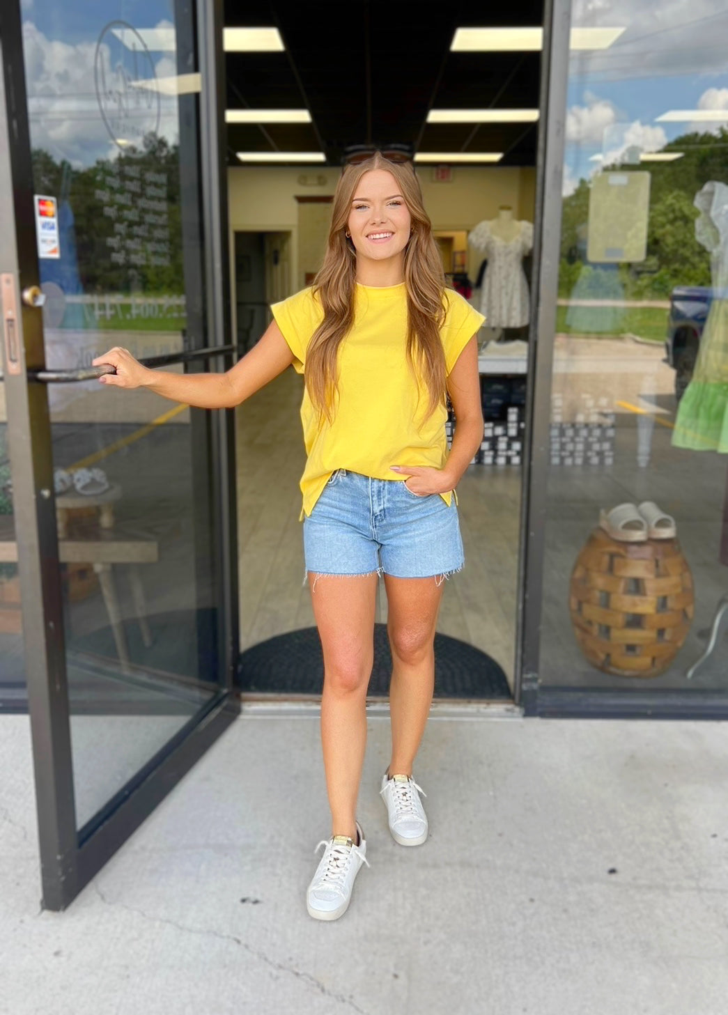 LARGE - Believably Banana Top